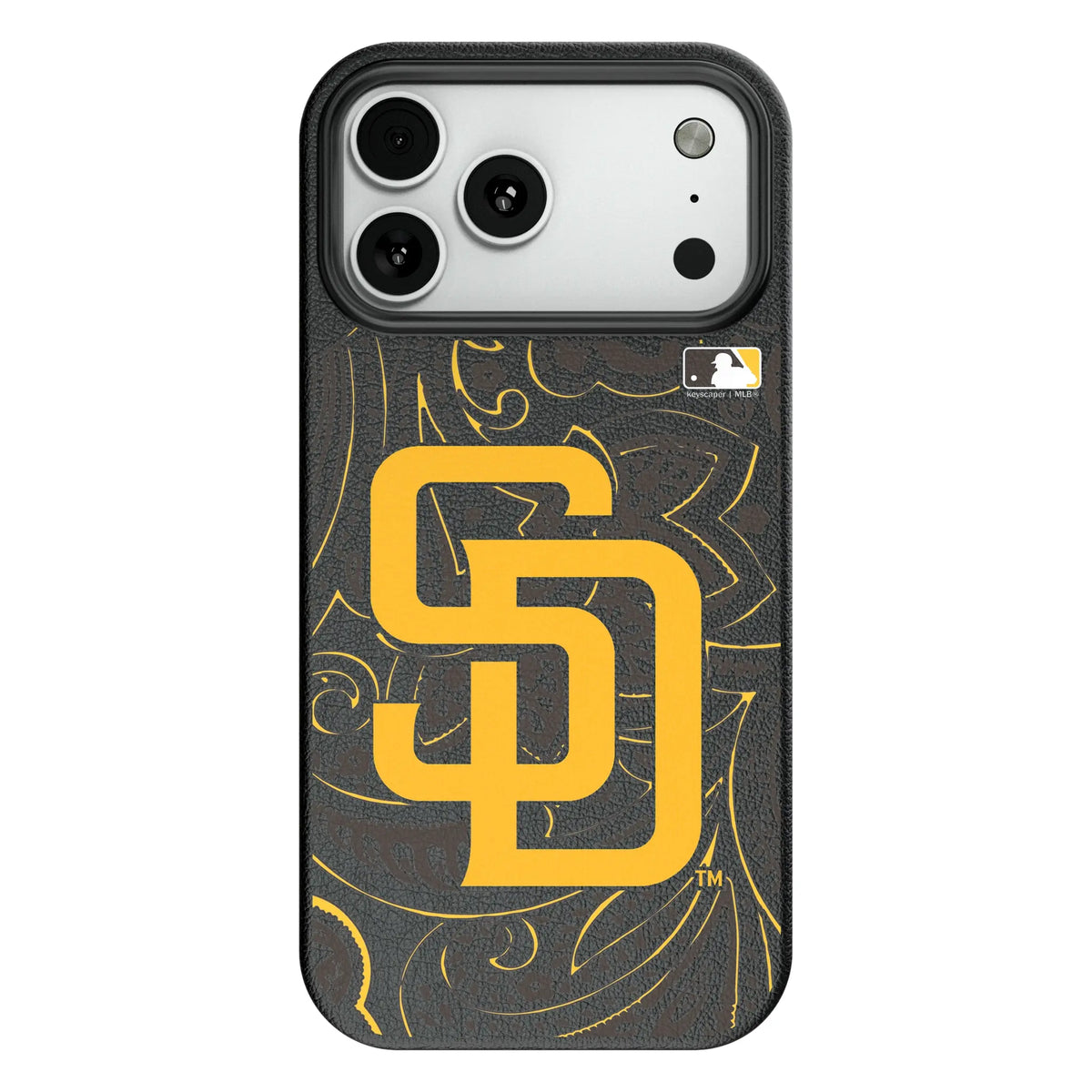 San Diego Padres Paisley MagSafe Compatible Phone Case for Apple iPhone 8