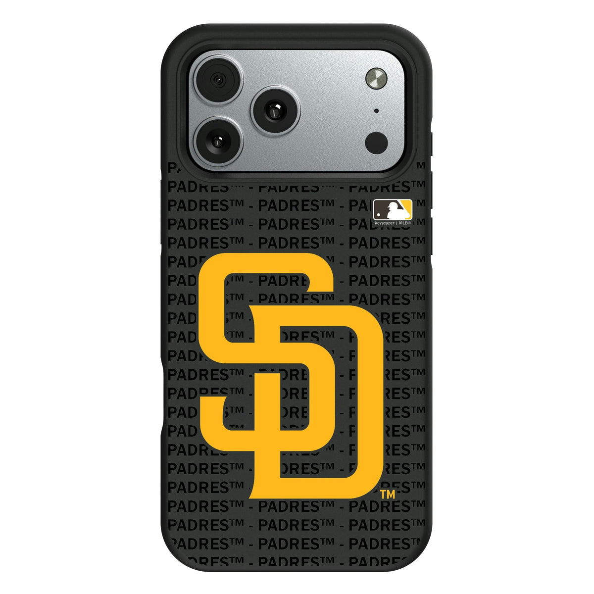 San Diego Padres Text Backdrop Bump Phone Case 10