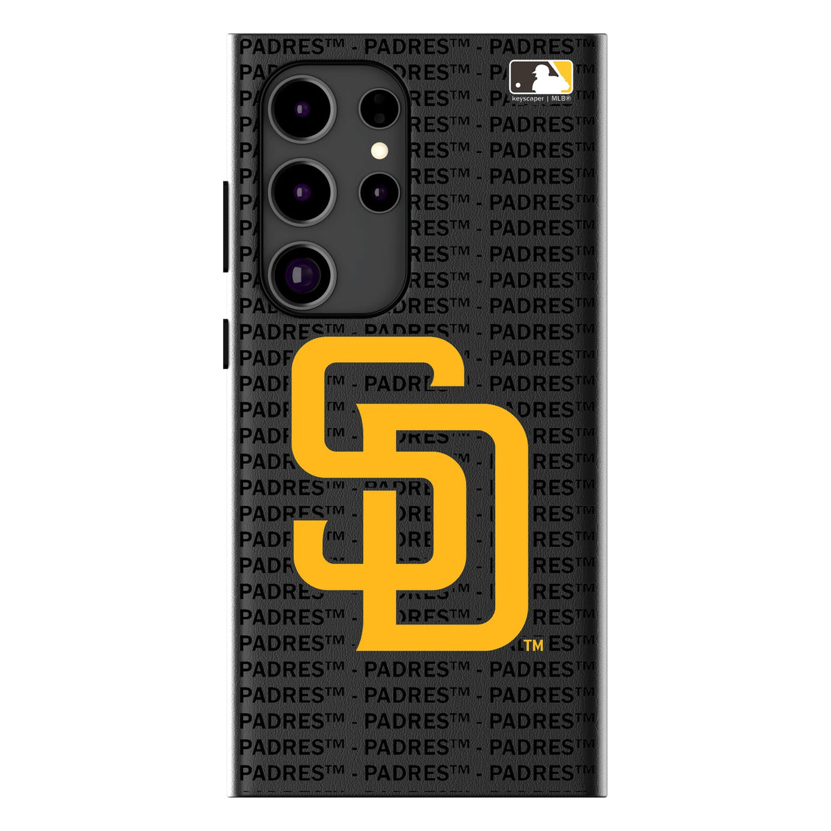 San Diego Padres Text Backdrop MagSafe Compatible Phone Case for Samsung Galaxy 13
