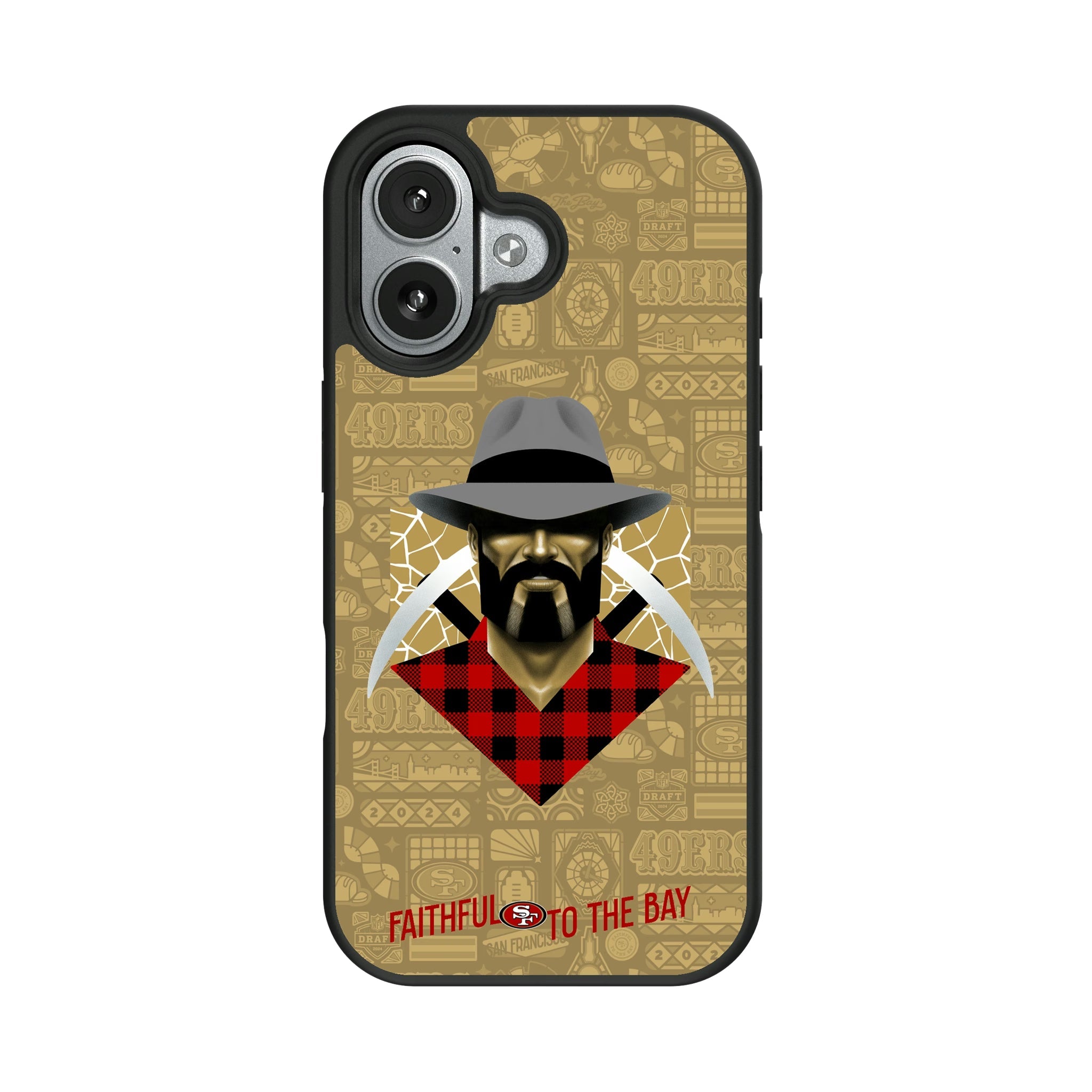 San Francisco 49ers 2024 Illustrated Limited Edition Bump Phone Case 19