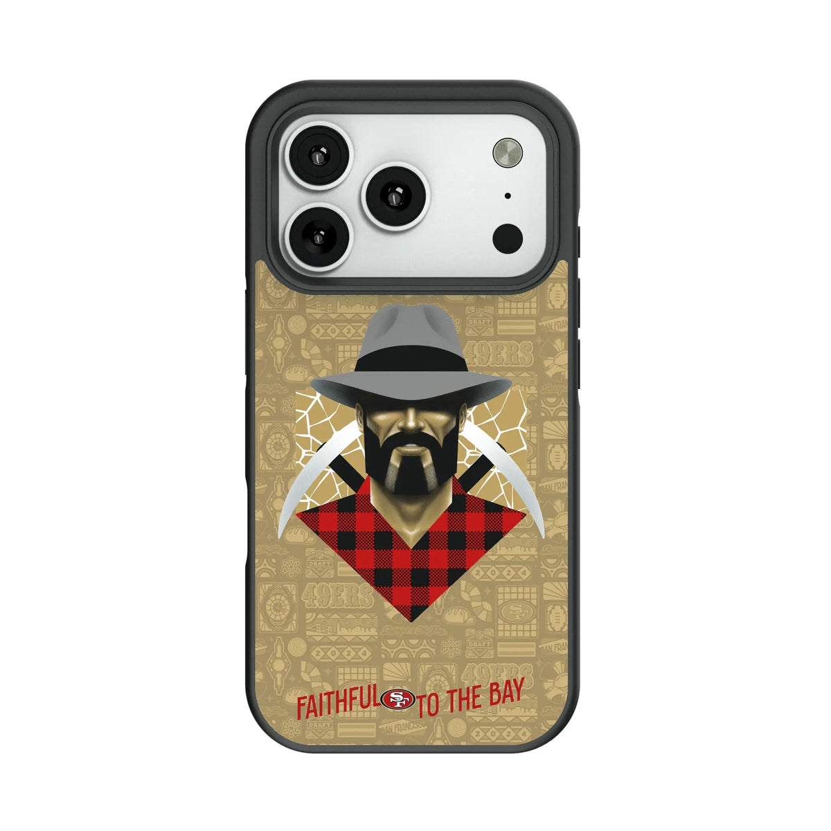 San Francisco 49ers 2024 Illustrated Limited Edition Bump Phone Case 23