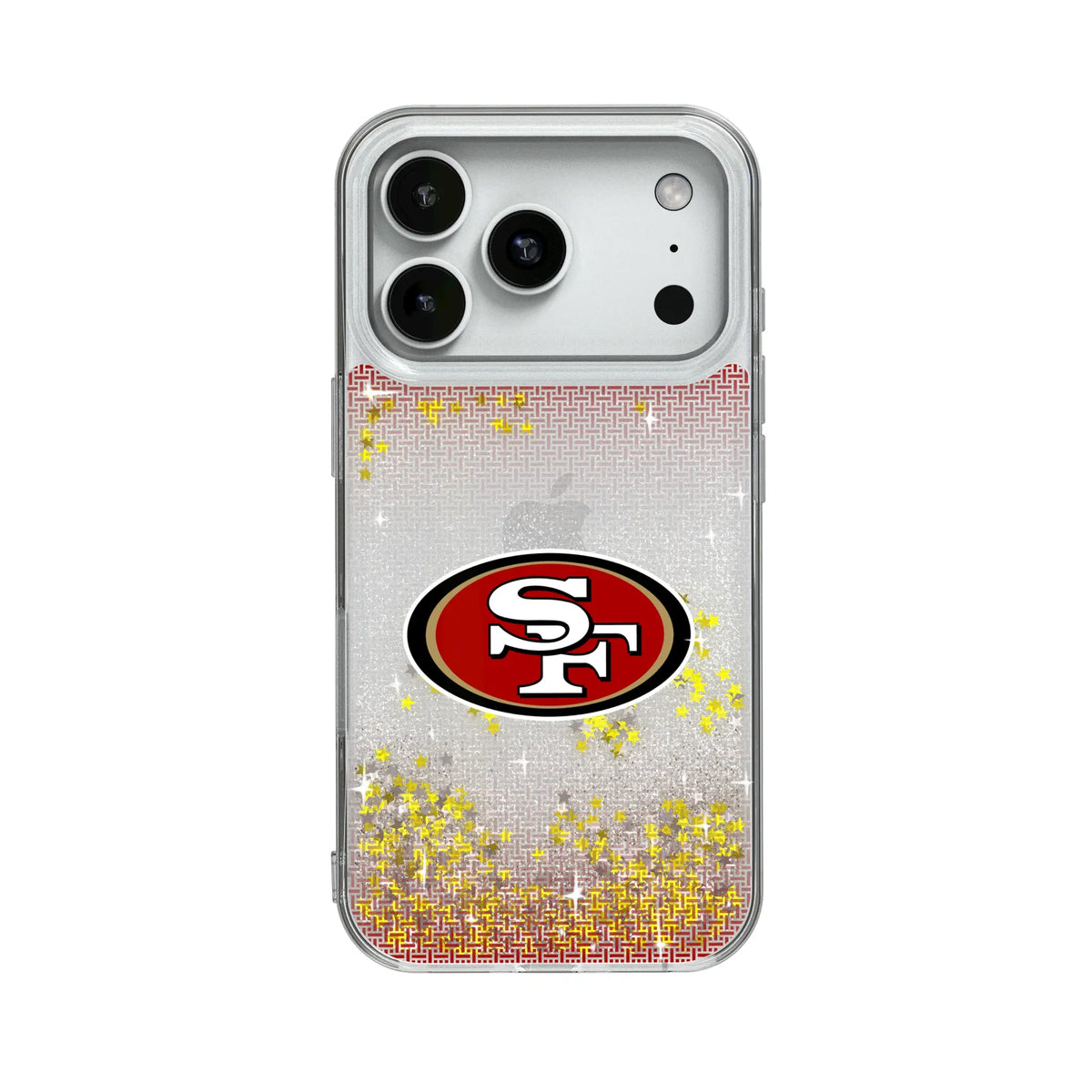 San Francisco 49ers Linen Glitter Phone Case 18