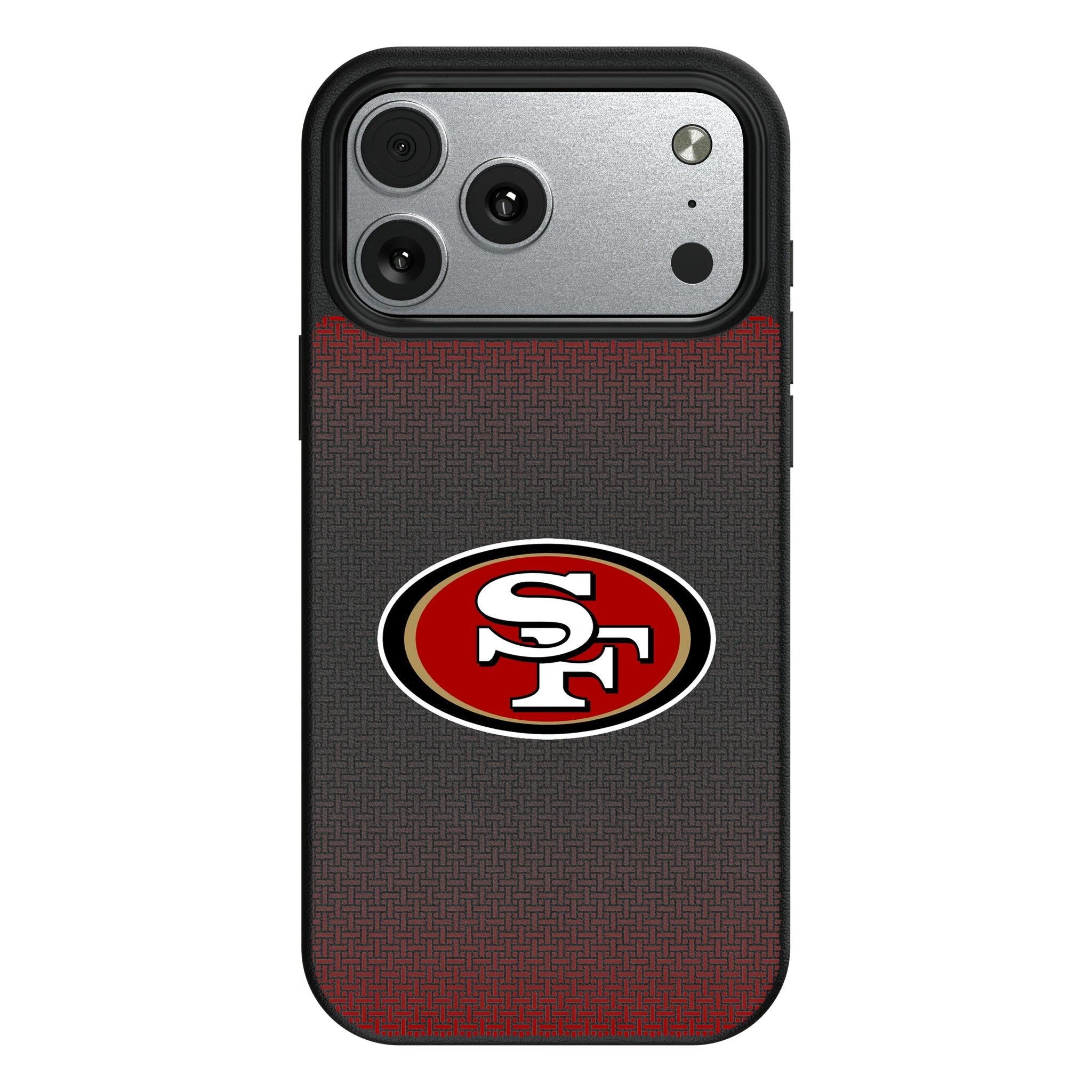 San Francisco 49ers Linen MagSafe Compatible Phone Case for Apple iPhone 10