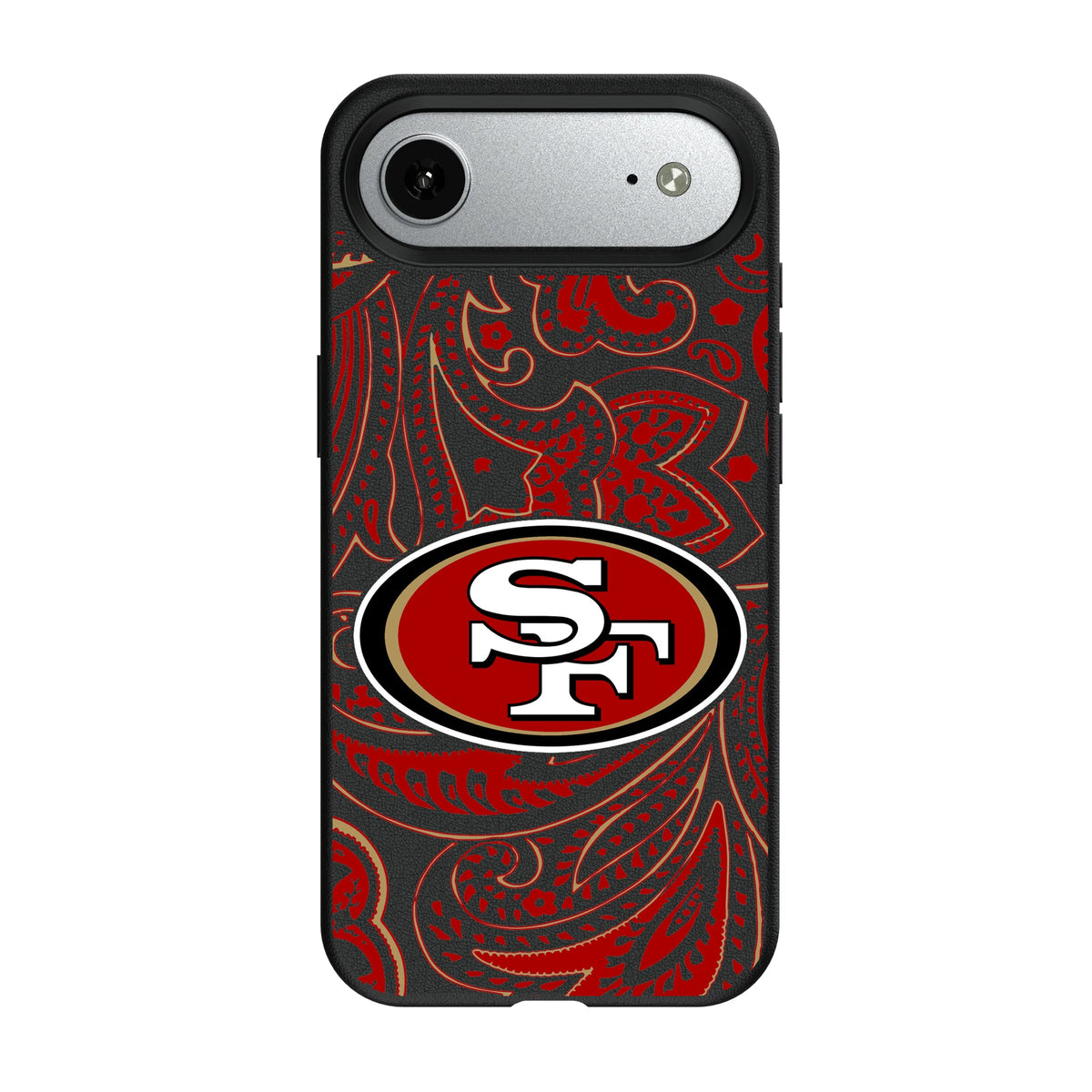 San Francisco 49ers Paisley MagSafe Compatible Phone Case for Apple iPhone 8