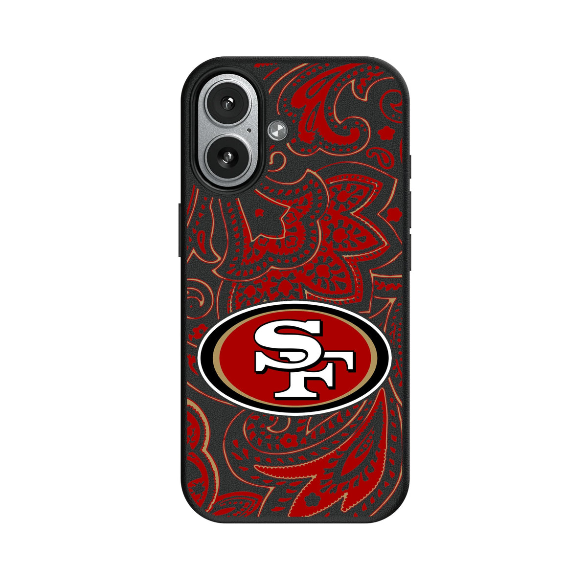 San Francisco 49ers Paisley MagSafe Compatible Phone Case for Apple iPhone 7