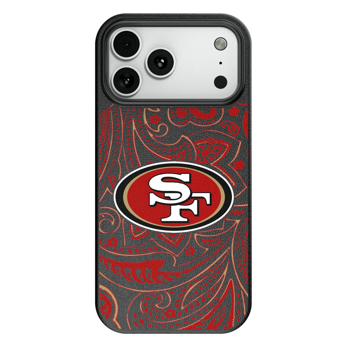 San Francisco 49ers Paisley MagSafe Compatible Phone Case for Apple iPhone 12