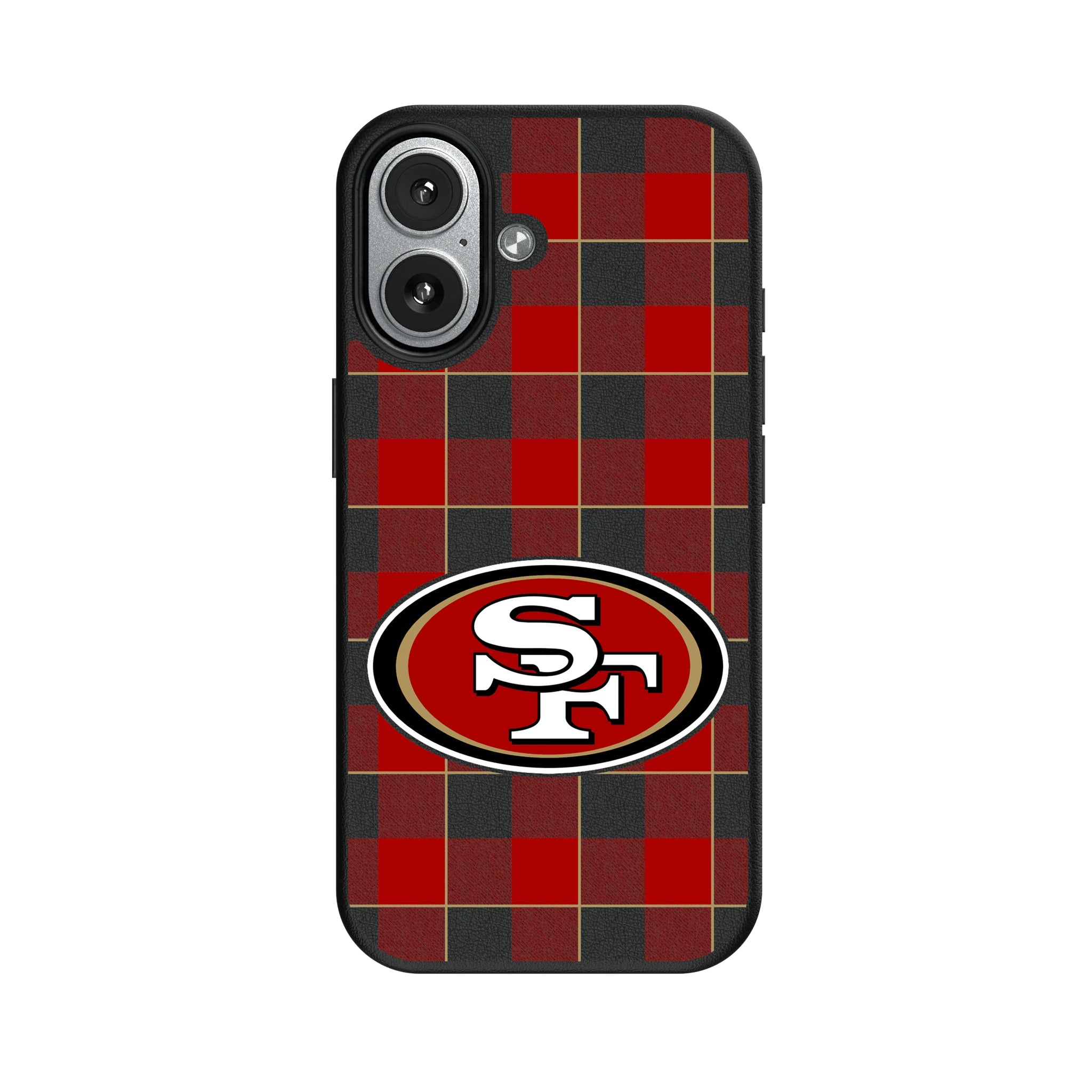 San Francisco 49ers Plaid MagSafe Compatible Phone Case for Apple iPhone 7