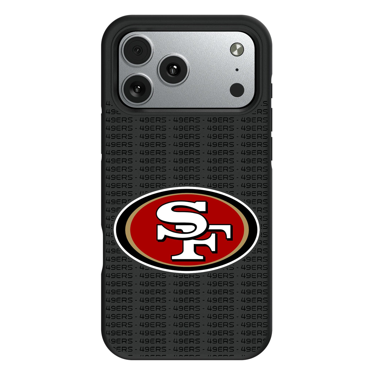 San Francisco 49ers Text Backdrop Bump Phone Case 11