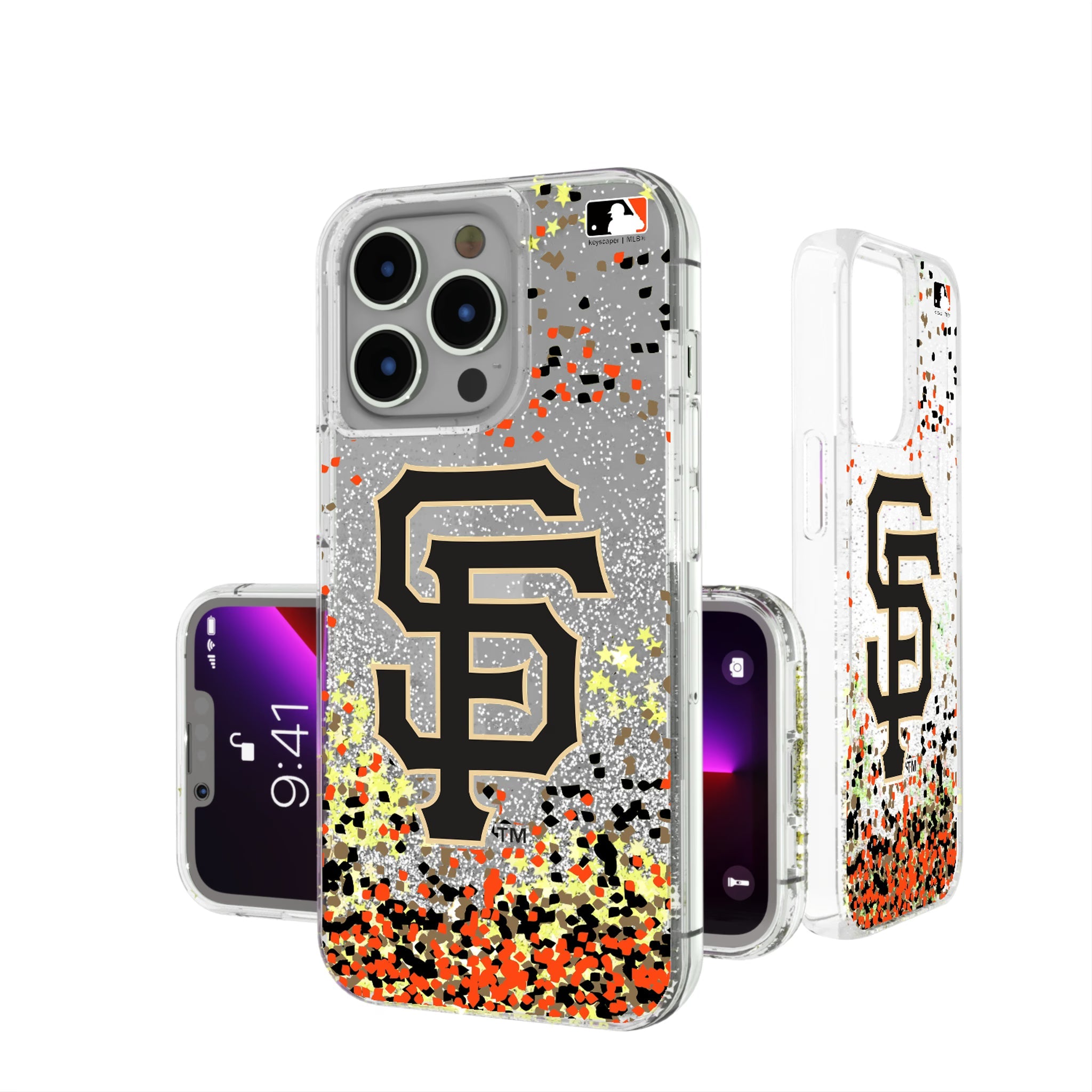 San Francisco Giants Confetti Glitter Phone Case 13