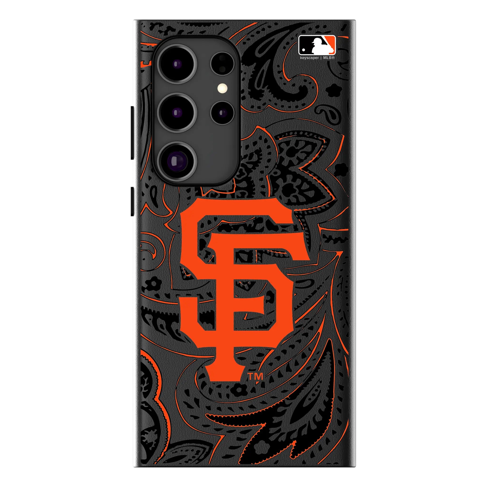 San Francisco Giants Paisley MagSafe Compatible Phone Case for Samsung Galaxy 10