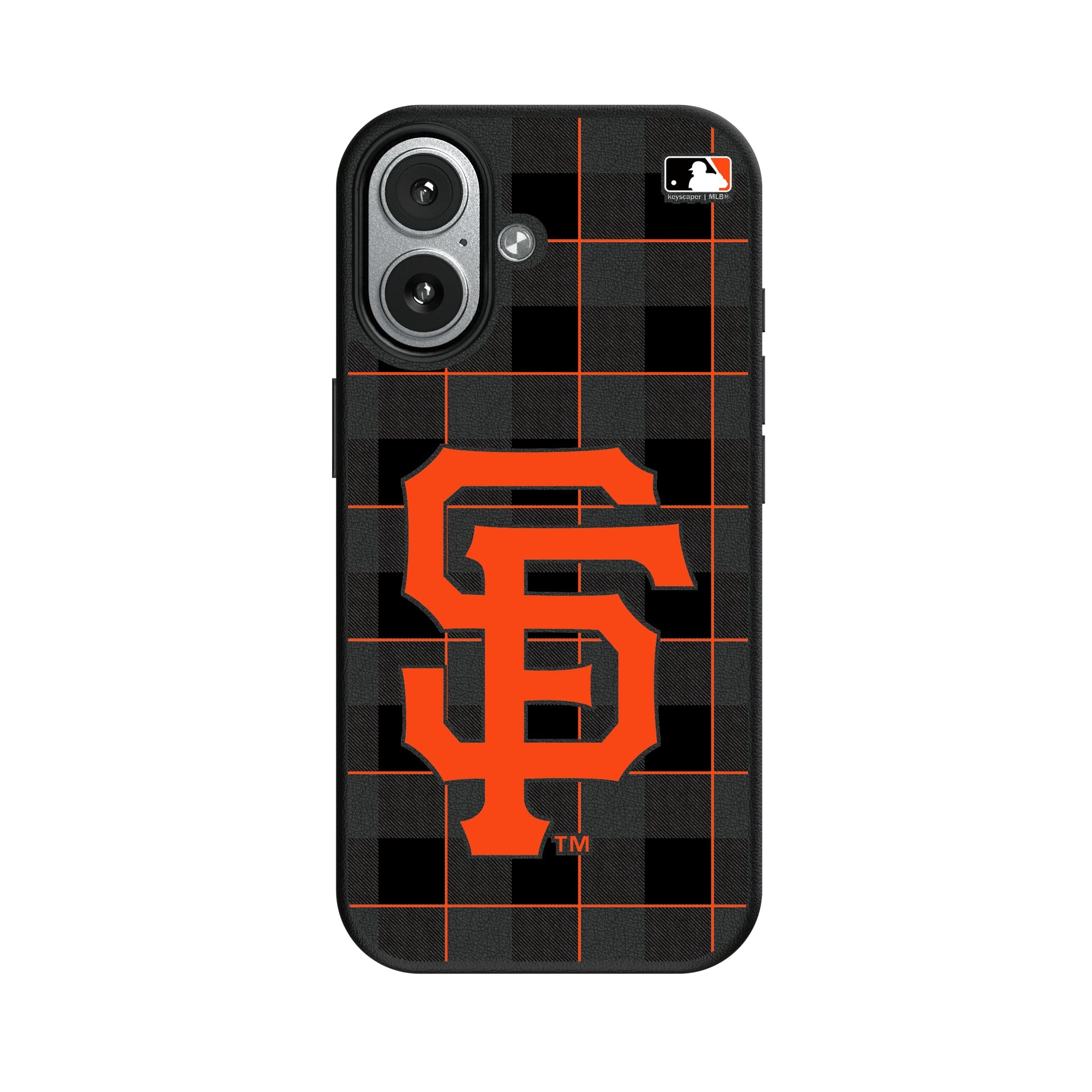 San Francisco Giants Plaid MagSafe Compatible Phone Case for Apple iPhone 7