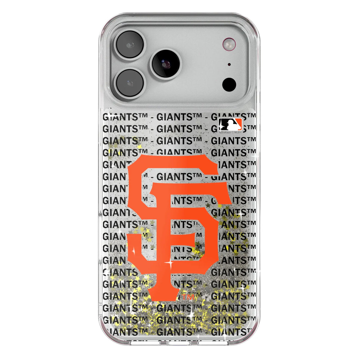 San Francisco Giants Text Backdrop Glitter Phone Case 20