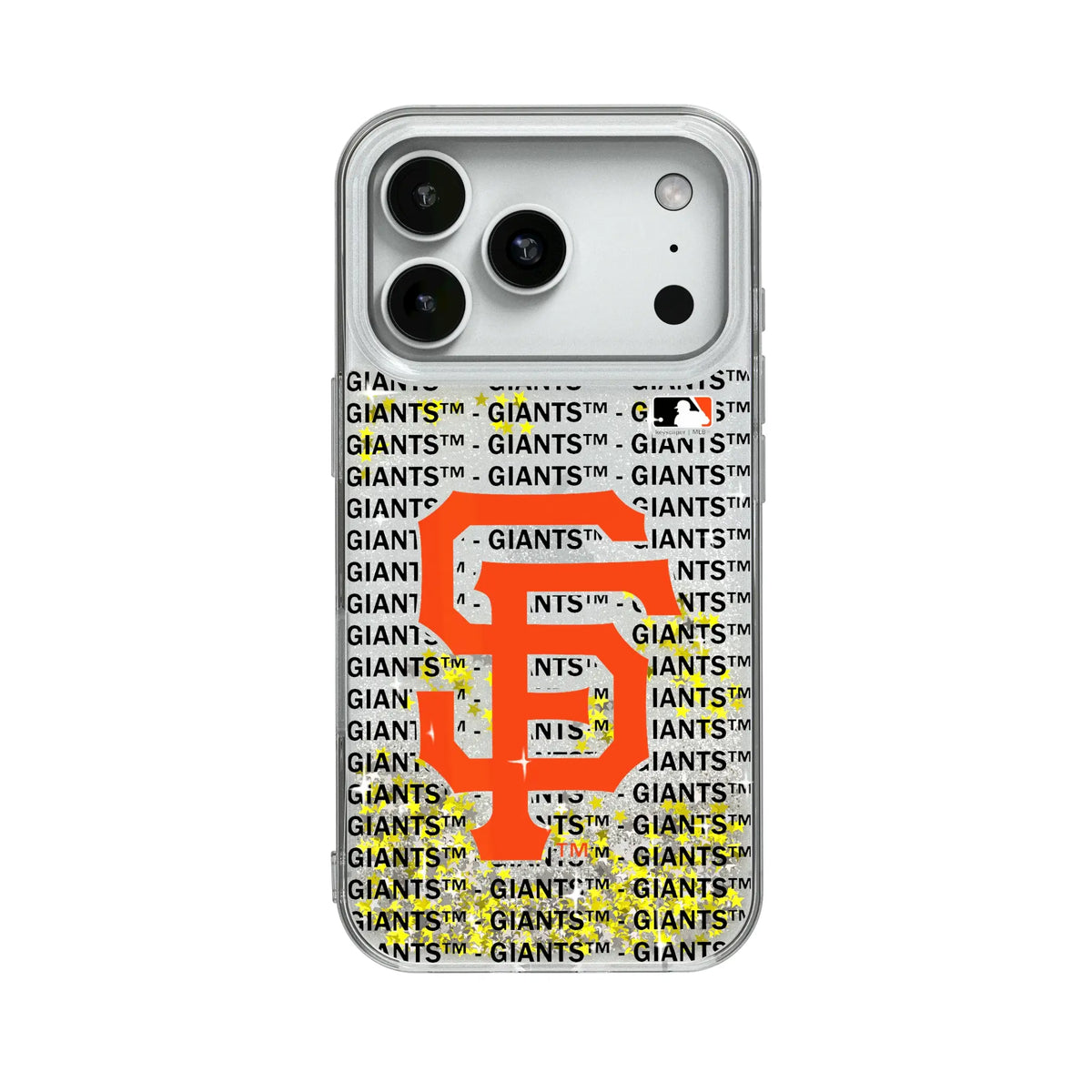 San Francisco Giants Text Backdrop Glitter Phone Case 19