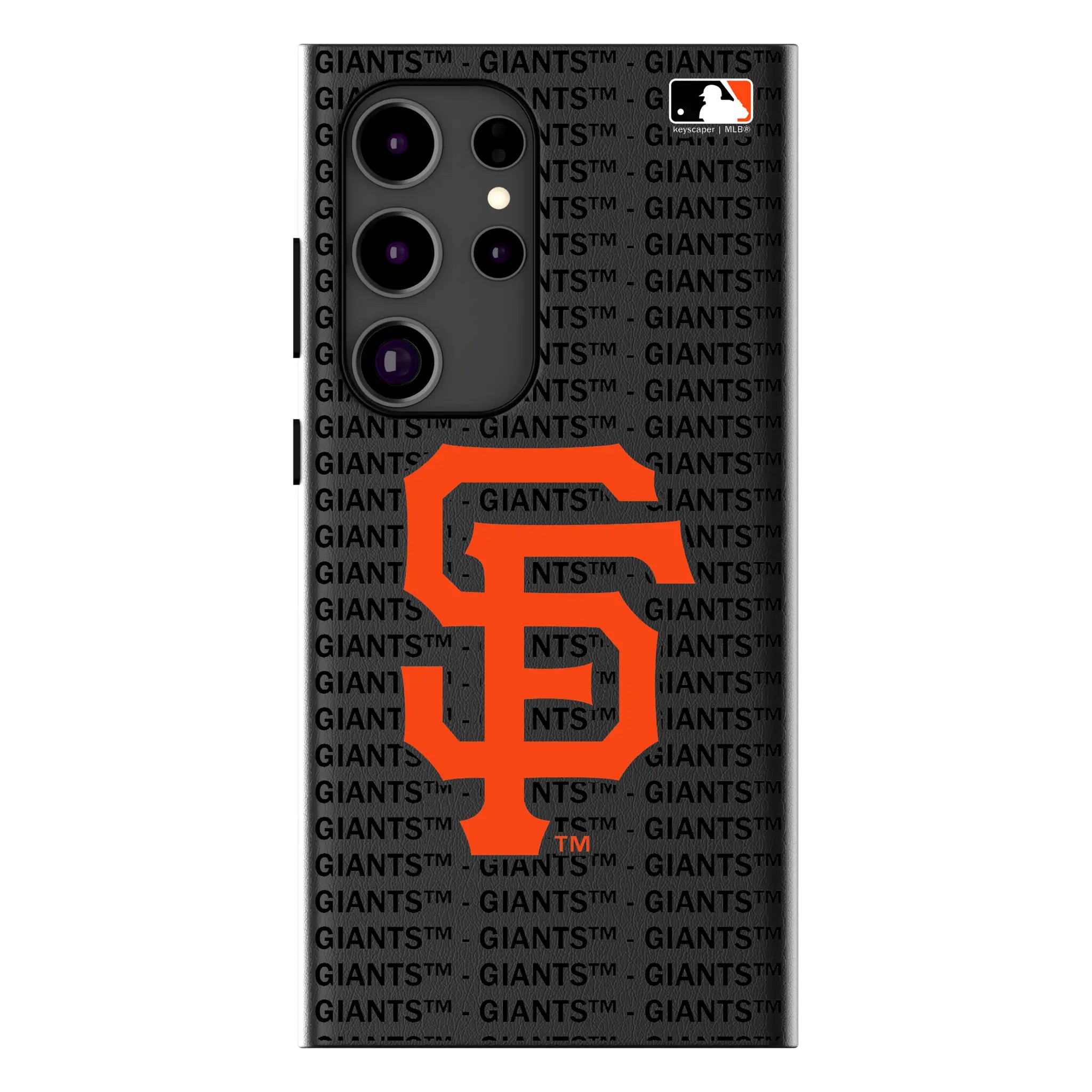San Francisco Giants Text Backdrop MagSafe Compatible Phone Case for Samsung Galaxy 12