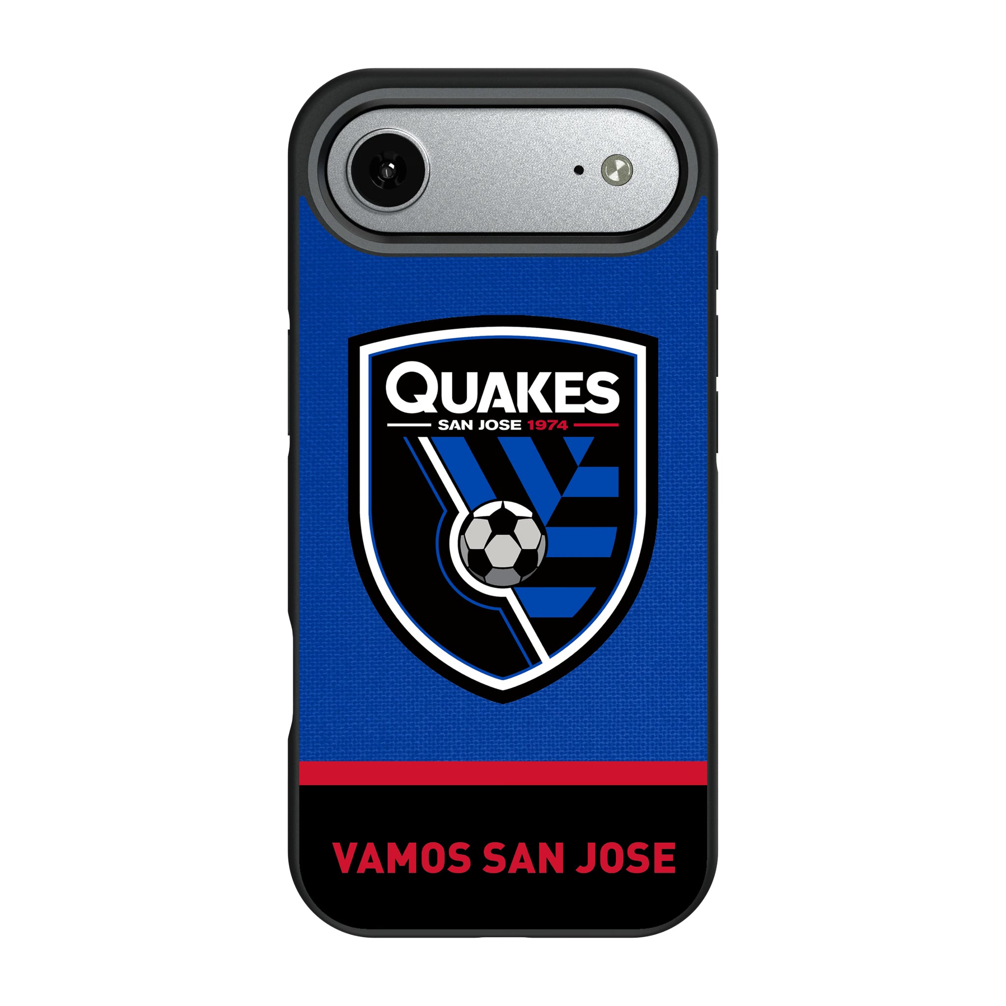 San Jose Earthquakes   Endzone Solid Bump Phone Case 9