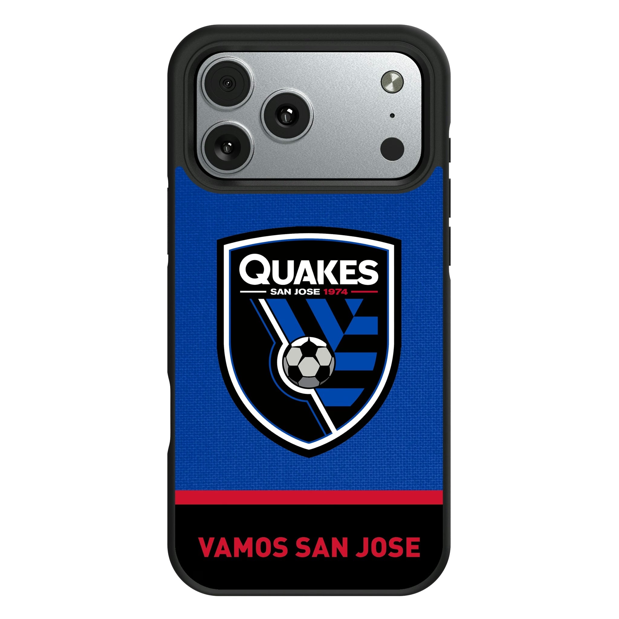San Jose Earthquakes   Endzone Solid Bump Phone Case 11
