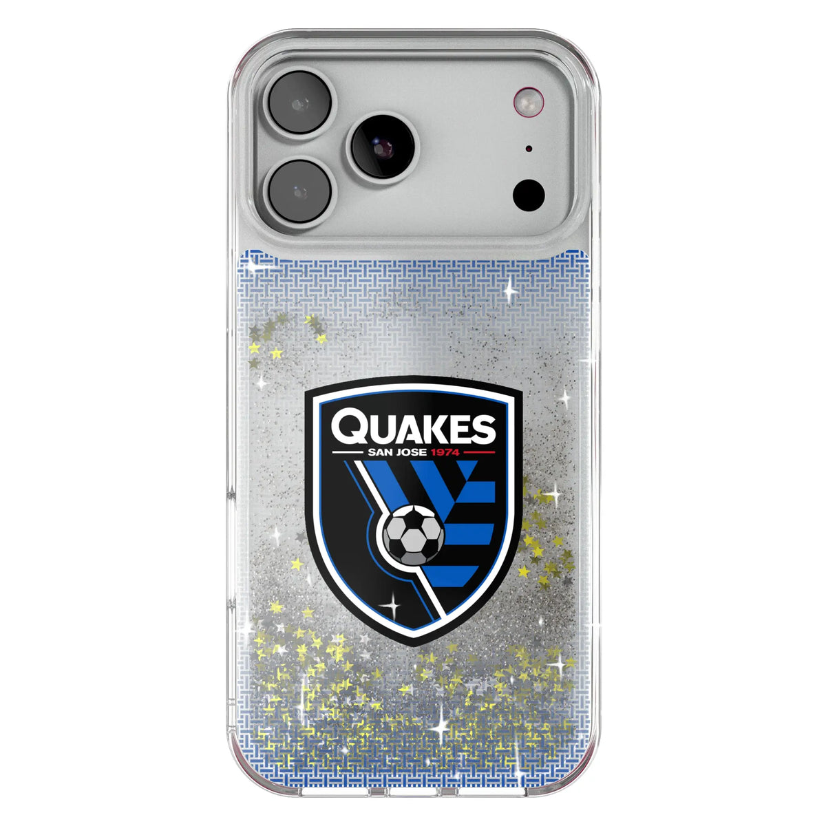 San Jose Earthquakes   Linen Glitter Phone Case 19