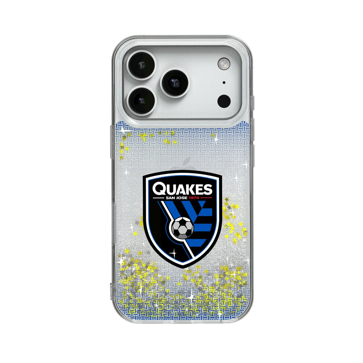 San Jose Earthquakes   Linen Glitter Phone Case 18