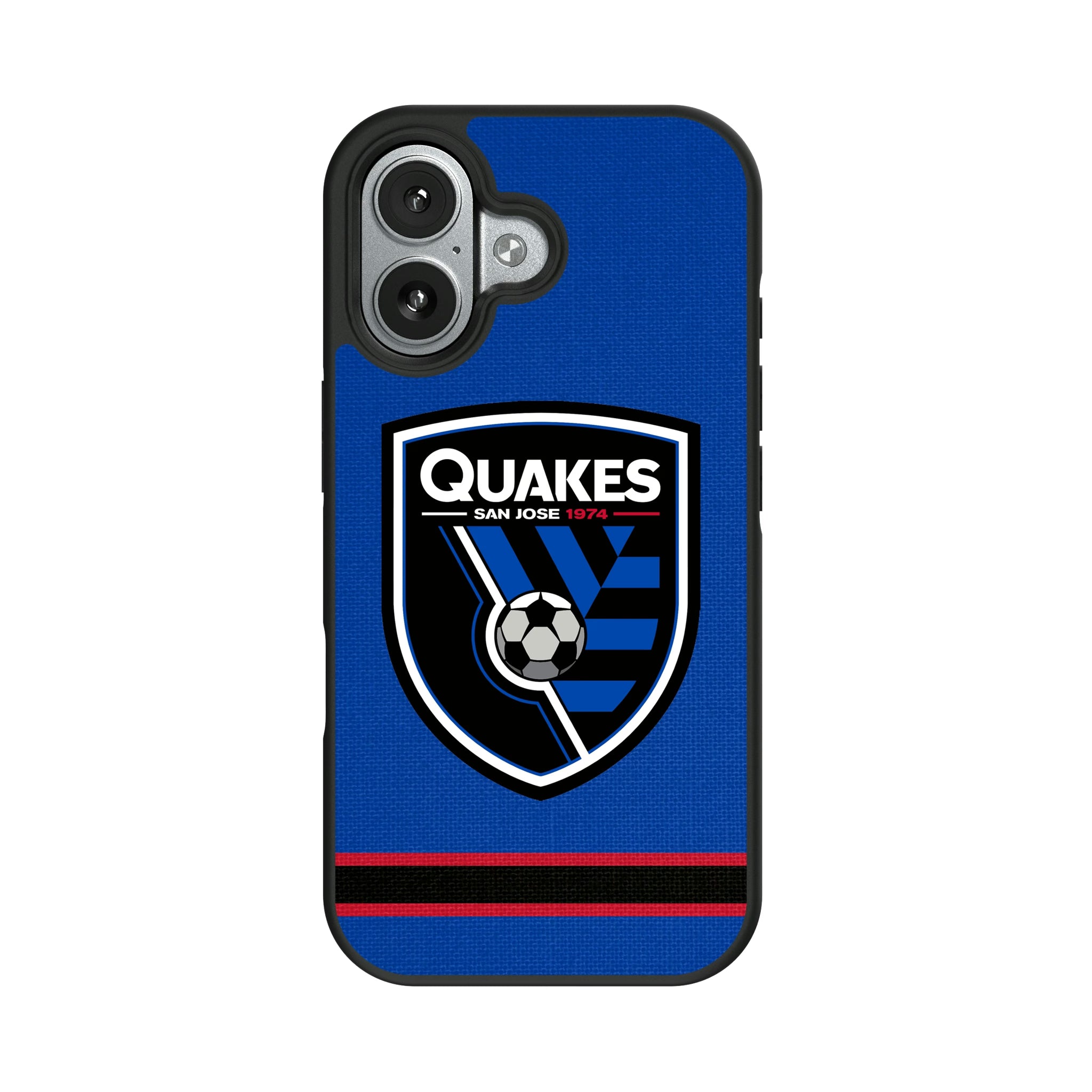 San Jose Earthquakes   Stripe Bump Phone Case 8