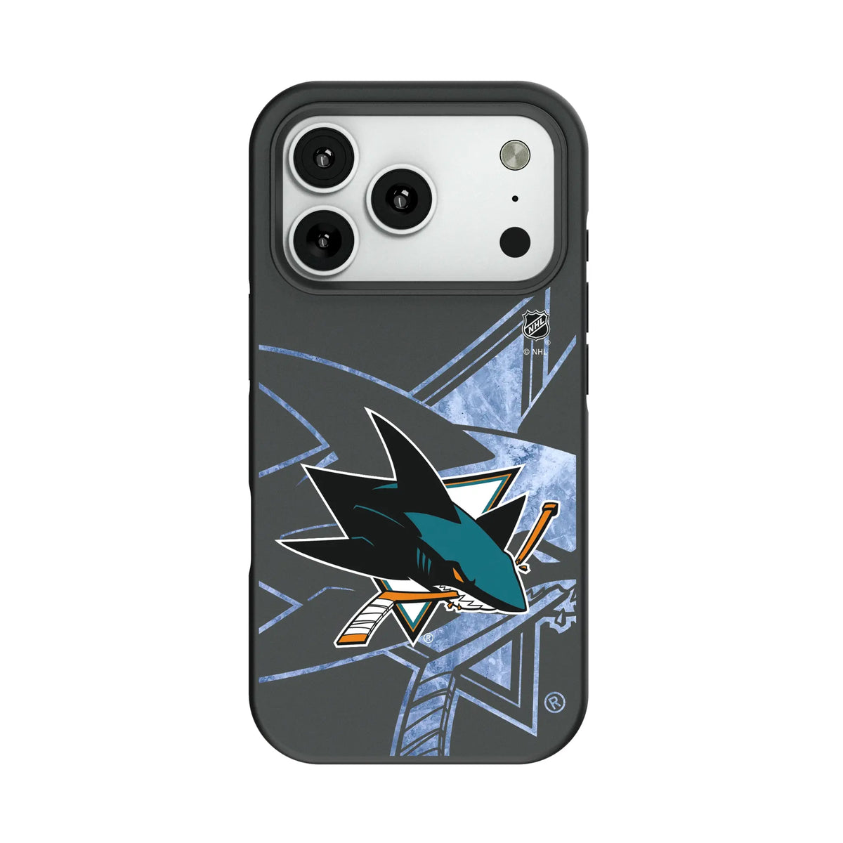 San Jose Sharks Ice Tilt Bump Phone Case 12