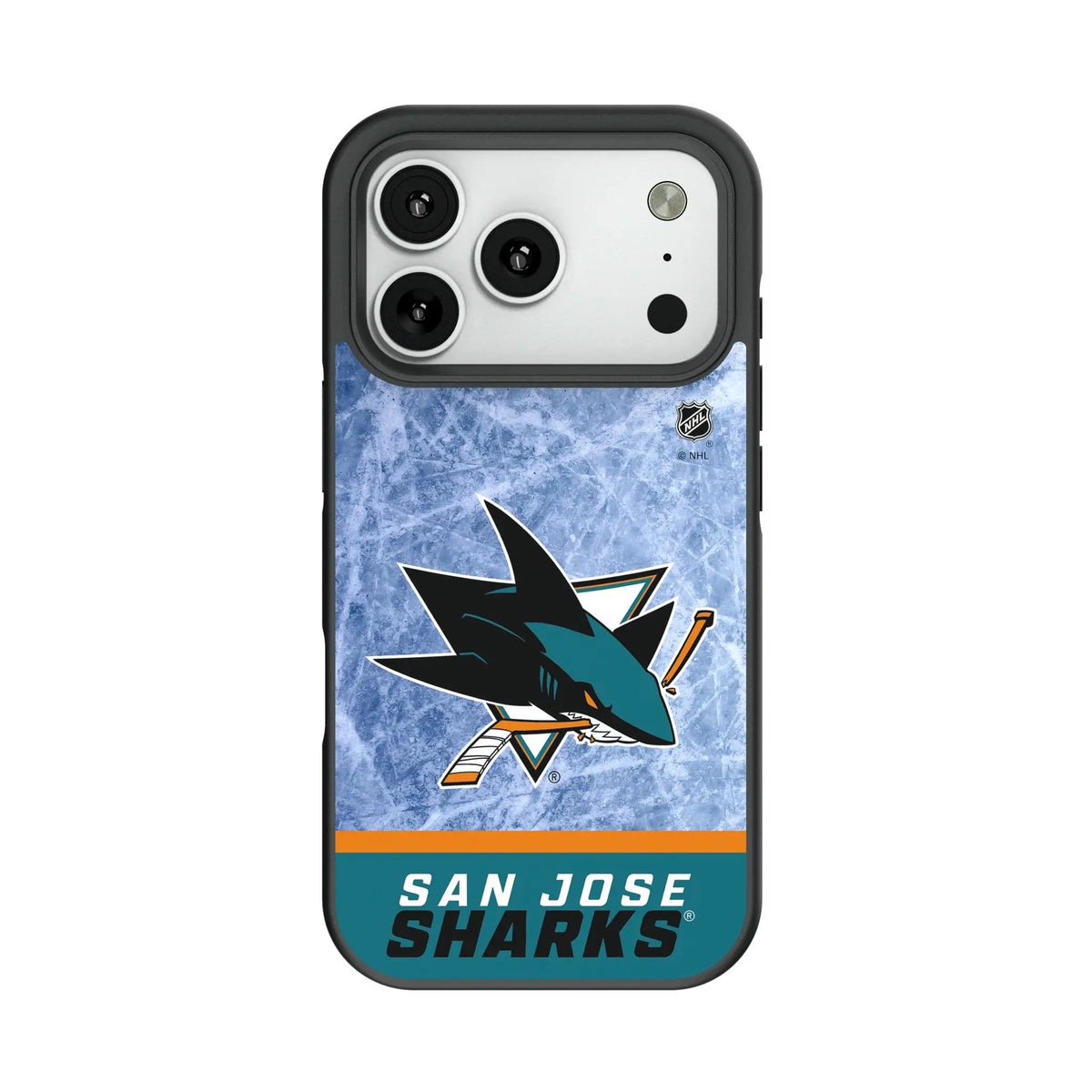 San Jose Sharks Ice Wordmark Bump Phone Case 11