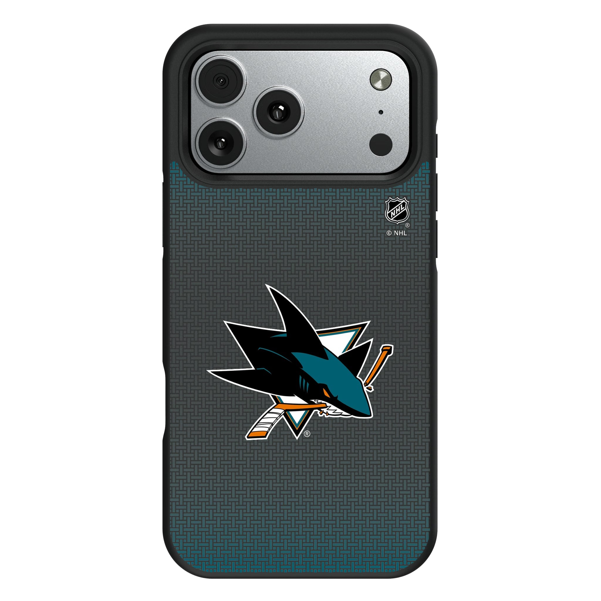 San Jose Sharks Linen Bump Phone Case 11