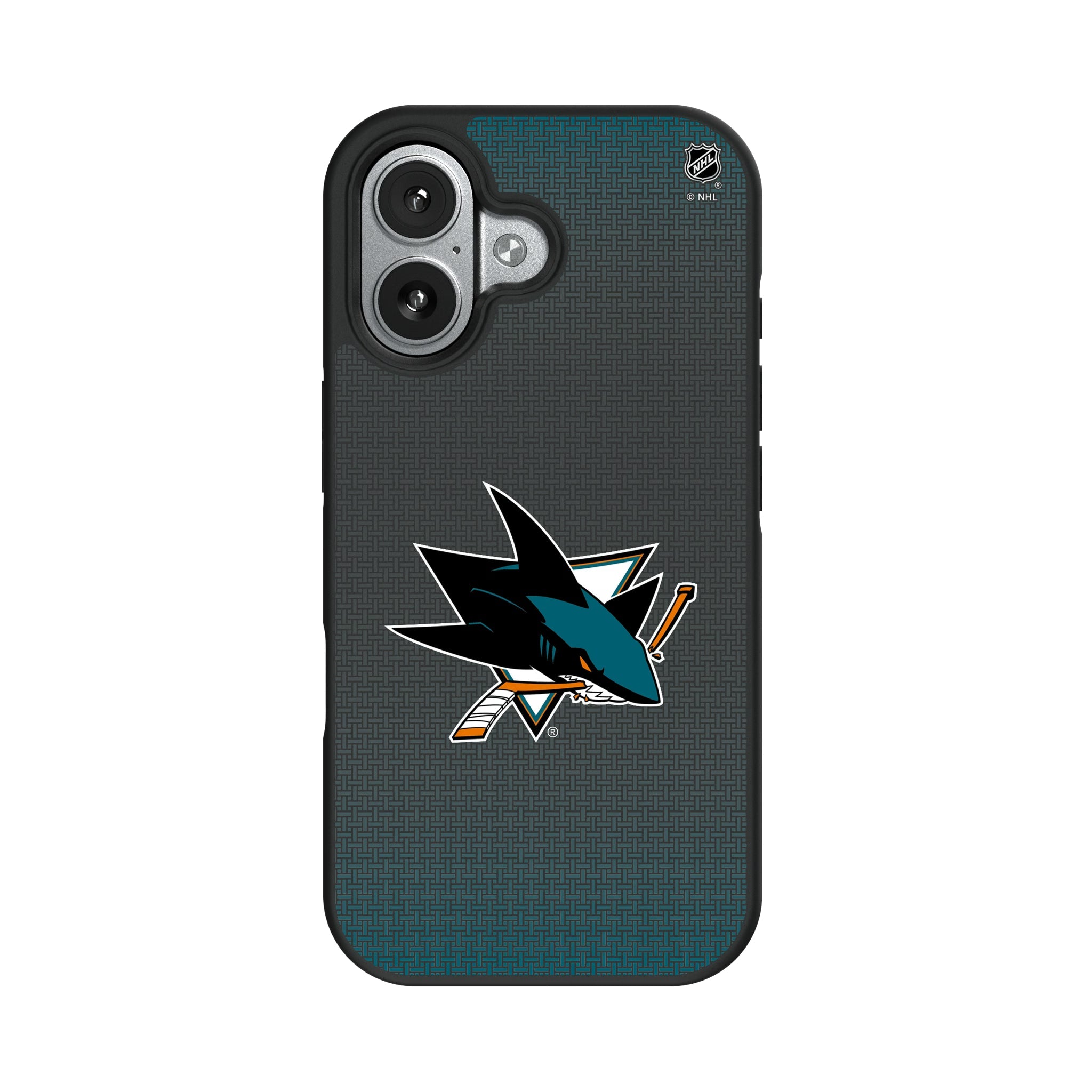 San Jose Sharks Linen Bump Phone Case 8