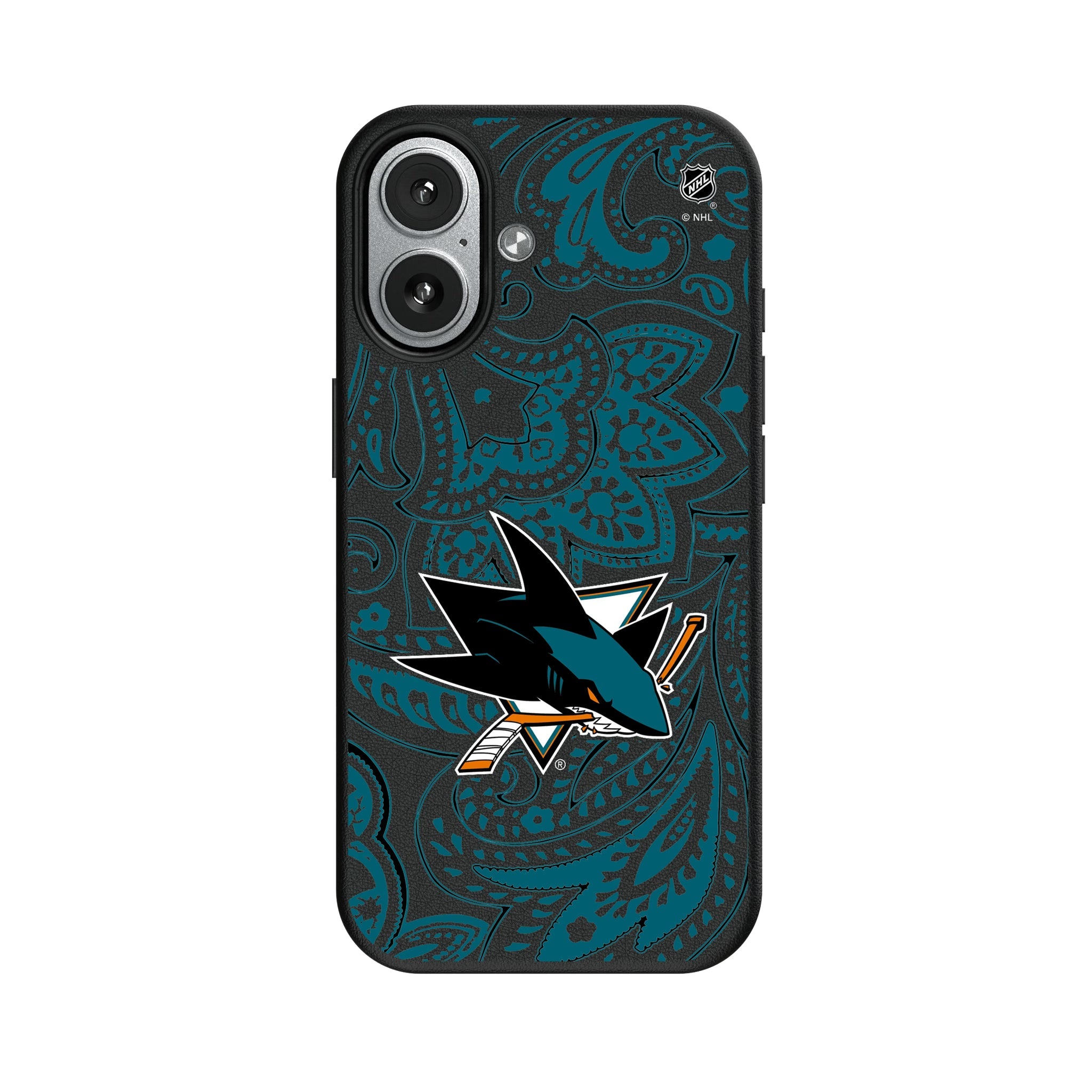 San Jose Sharks Paisley MagSafe Compatible Phone Case for Apple iPhone 7