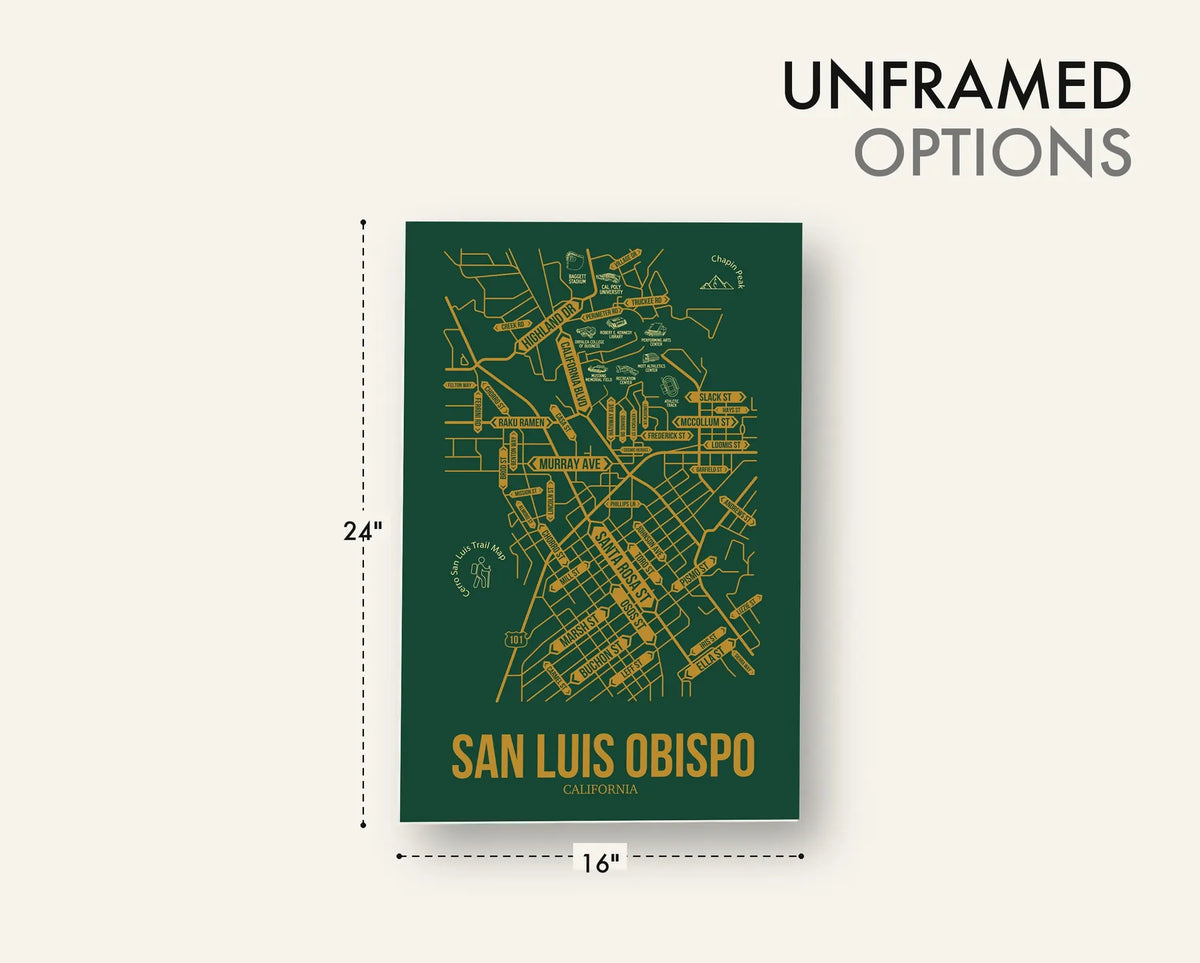 San Luis Obispo, California street map 12
