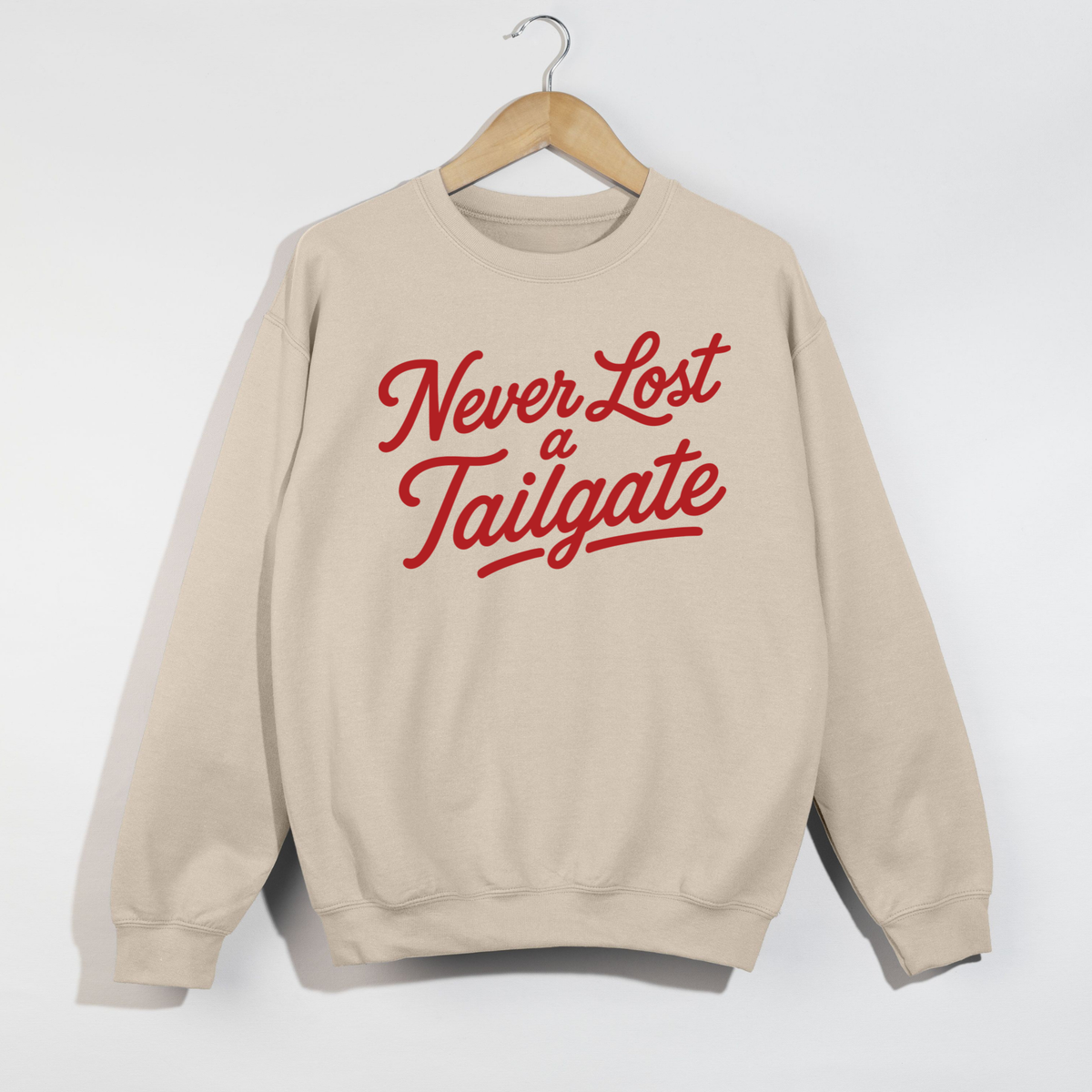 Never Lost a Tailgate Graphic Sweatshirt 2