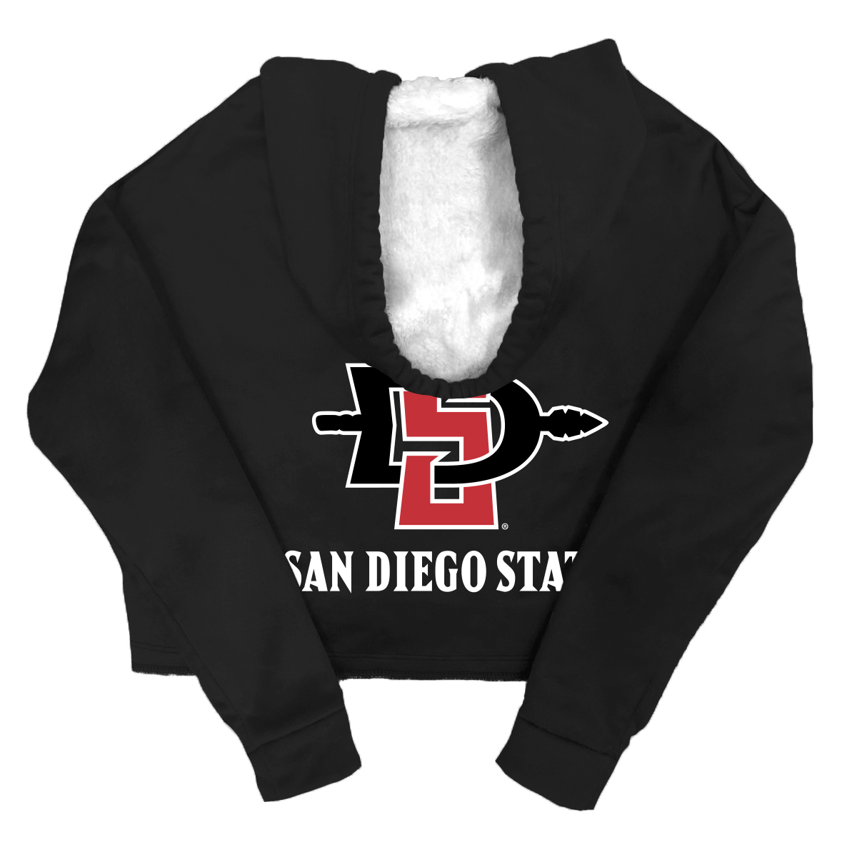 SDSU Aztecs Varsity Furry Hoodie | lojobands