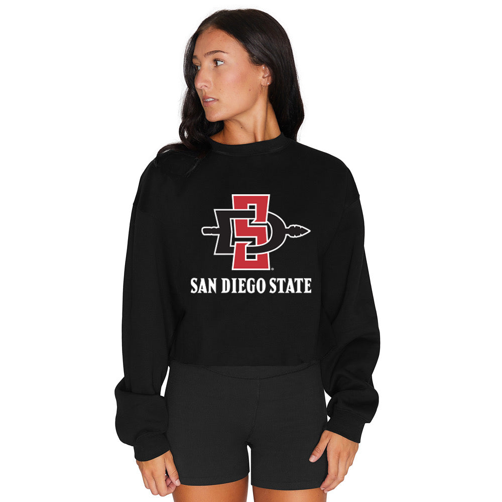San Diego State Aztecs Black Crewneck | lojobands