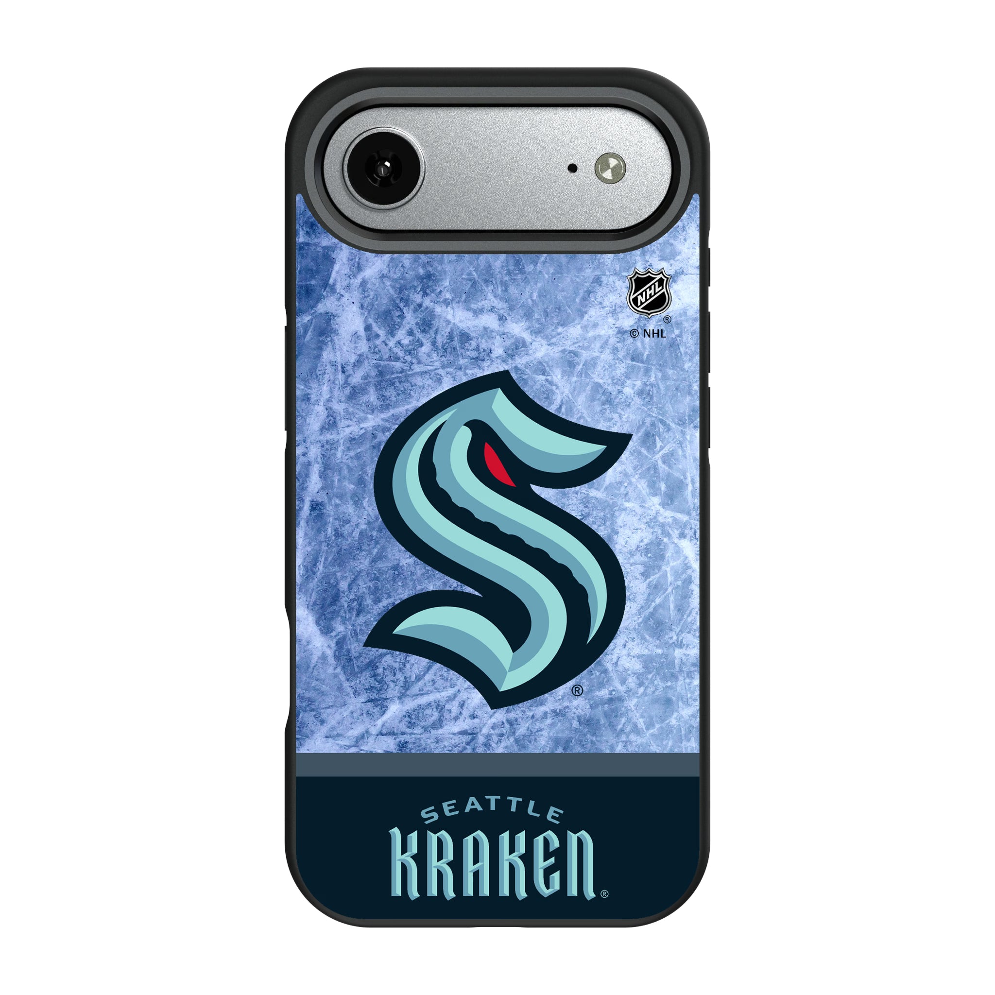 Seattle Kraken Ice Wordmark Bump Phone Case 8