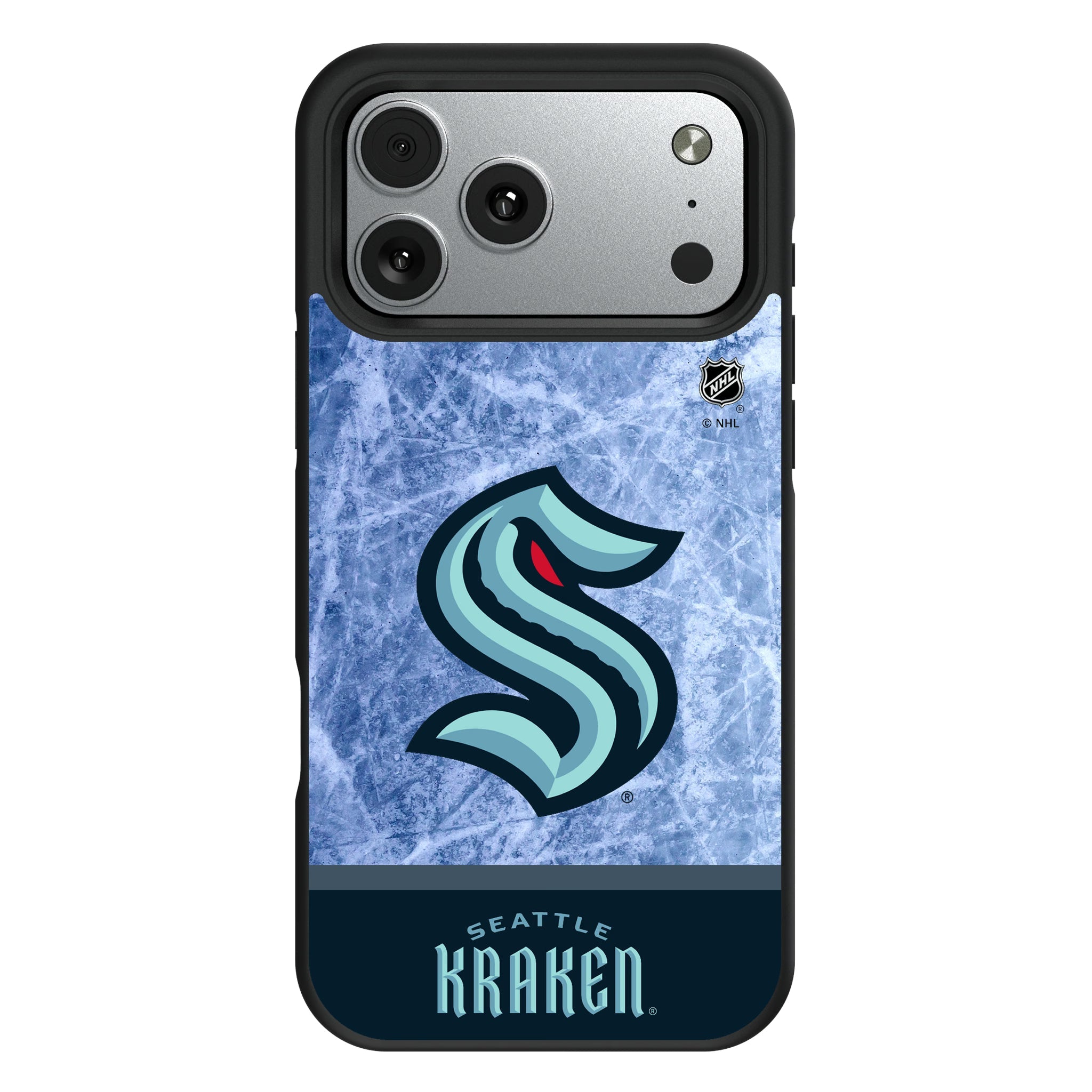 Seattle Kraken Ice Wordmark Bump Phone Case 10