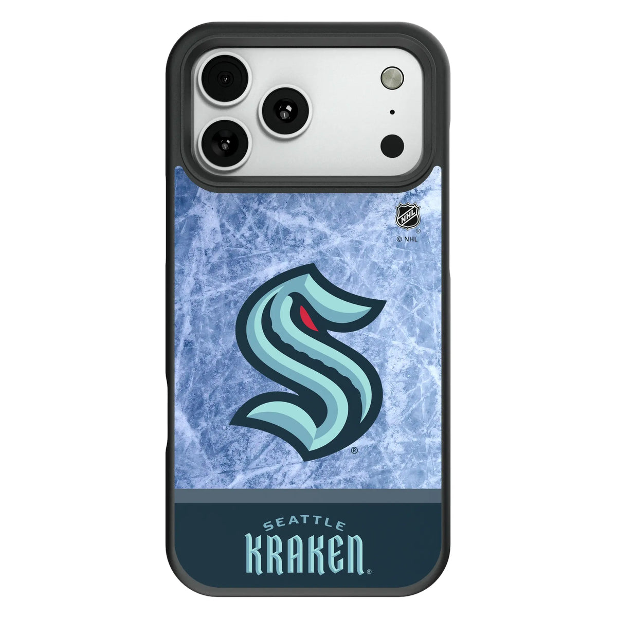 Seattle Kraken Ice Wordmark Bump Phone Case 12
