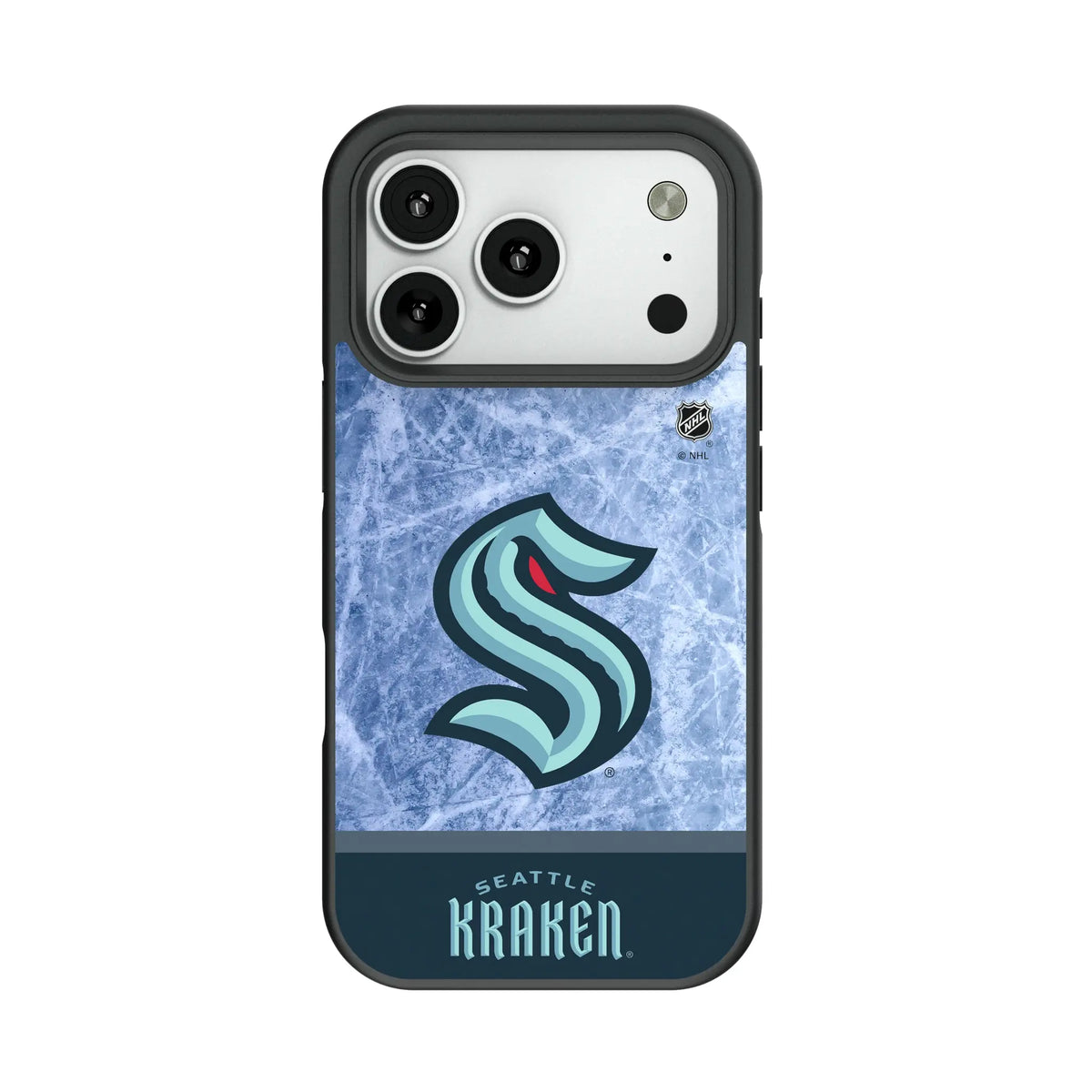 Seattle Kraken Ice Wordmark Bump Phone Case 11