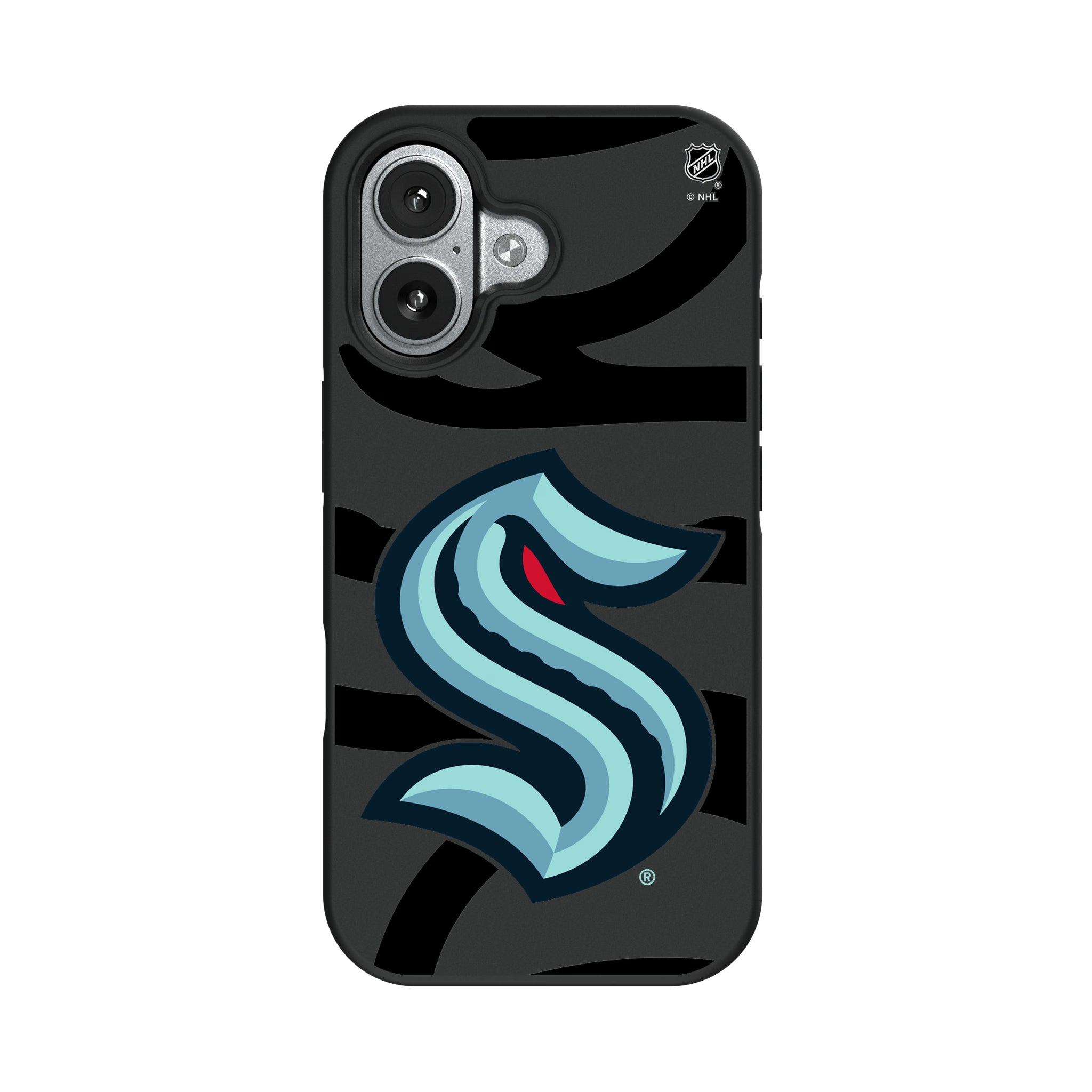 Seattle Kraken Monocolor Tilt Bump Phone Case 8