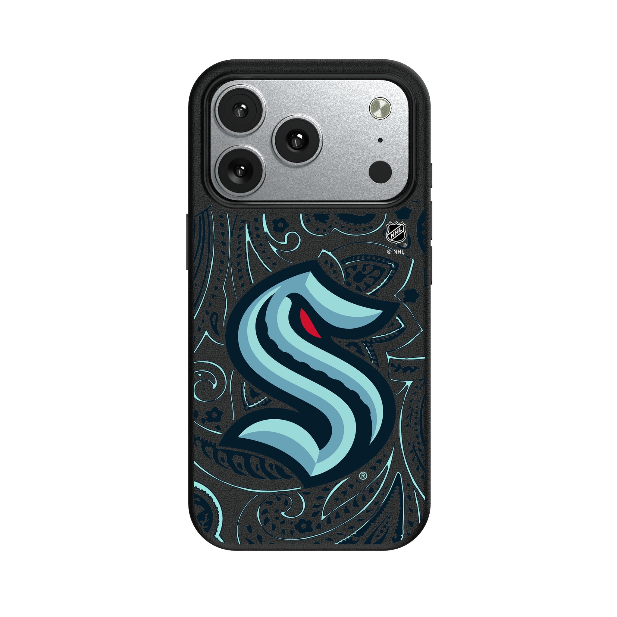 Seattle Kraken Paisley MagSafe Compatible Phone Case for Apple iPhone 8