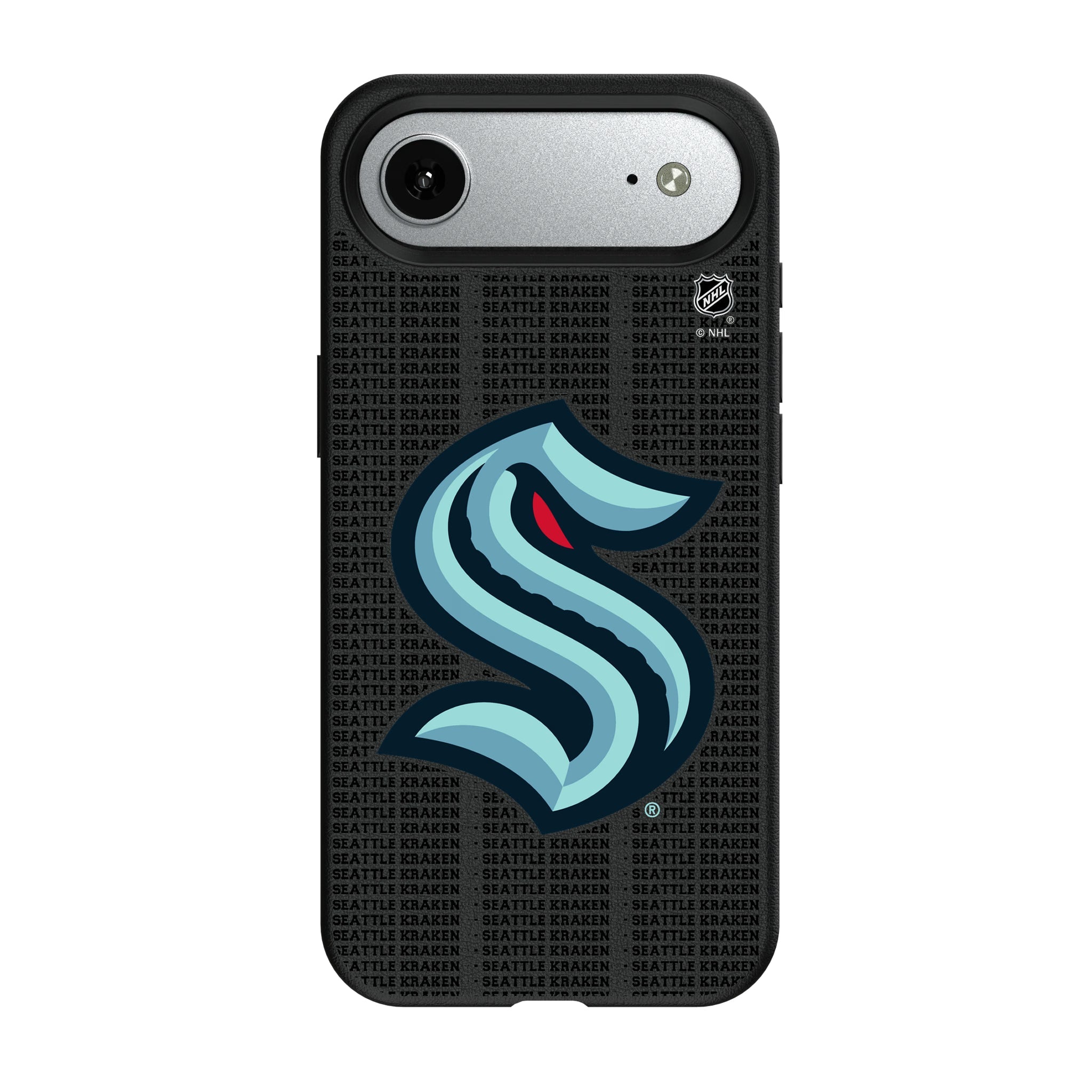 Seattle Kraken Text Backdrop MagSafe Compatible Phone Case for Apple iPhone 8