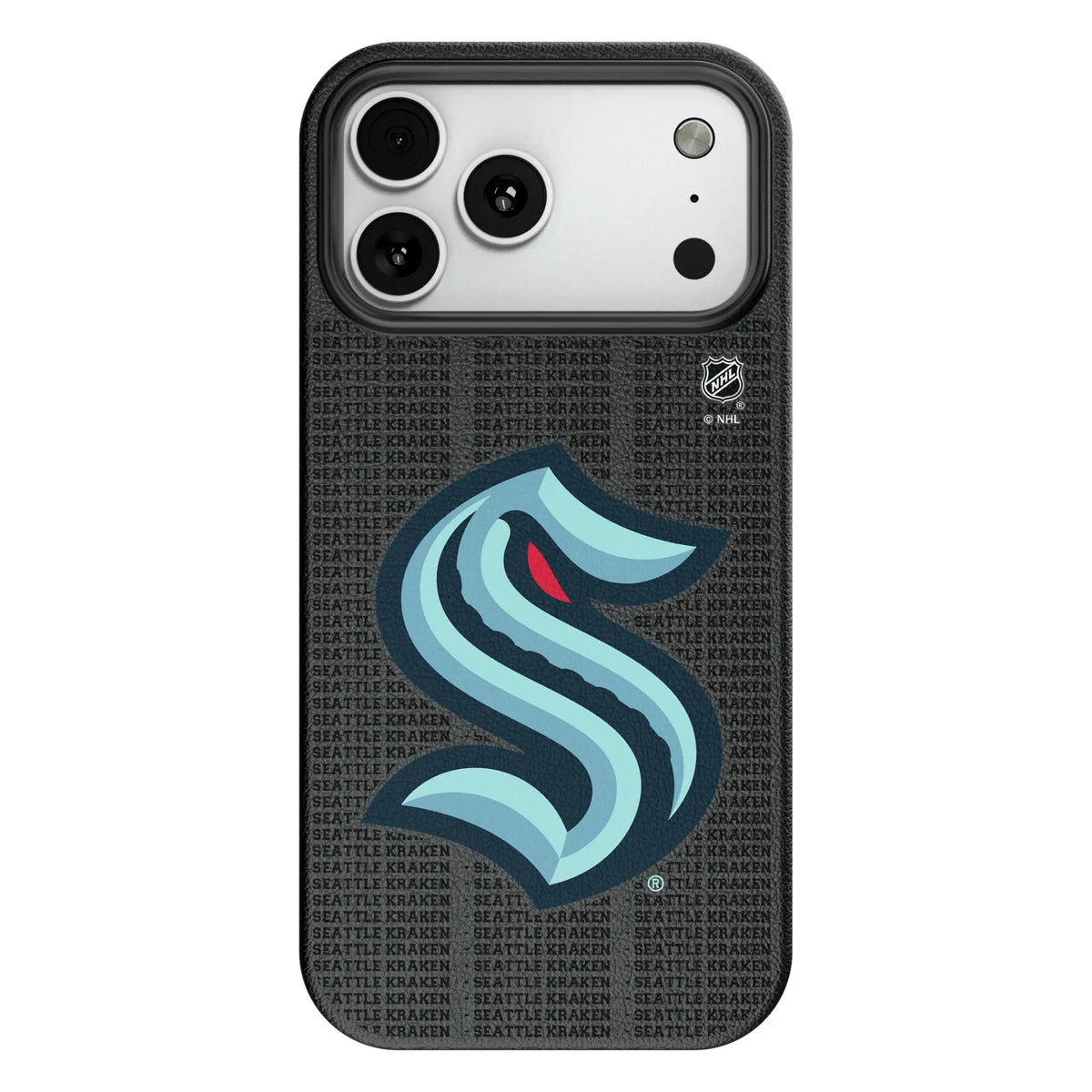Seattle Kraken Text Backdrop MagSafe Compatible Phone Case for Apple iPhone 12