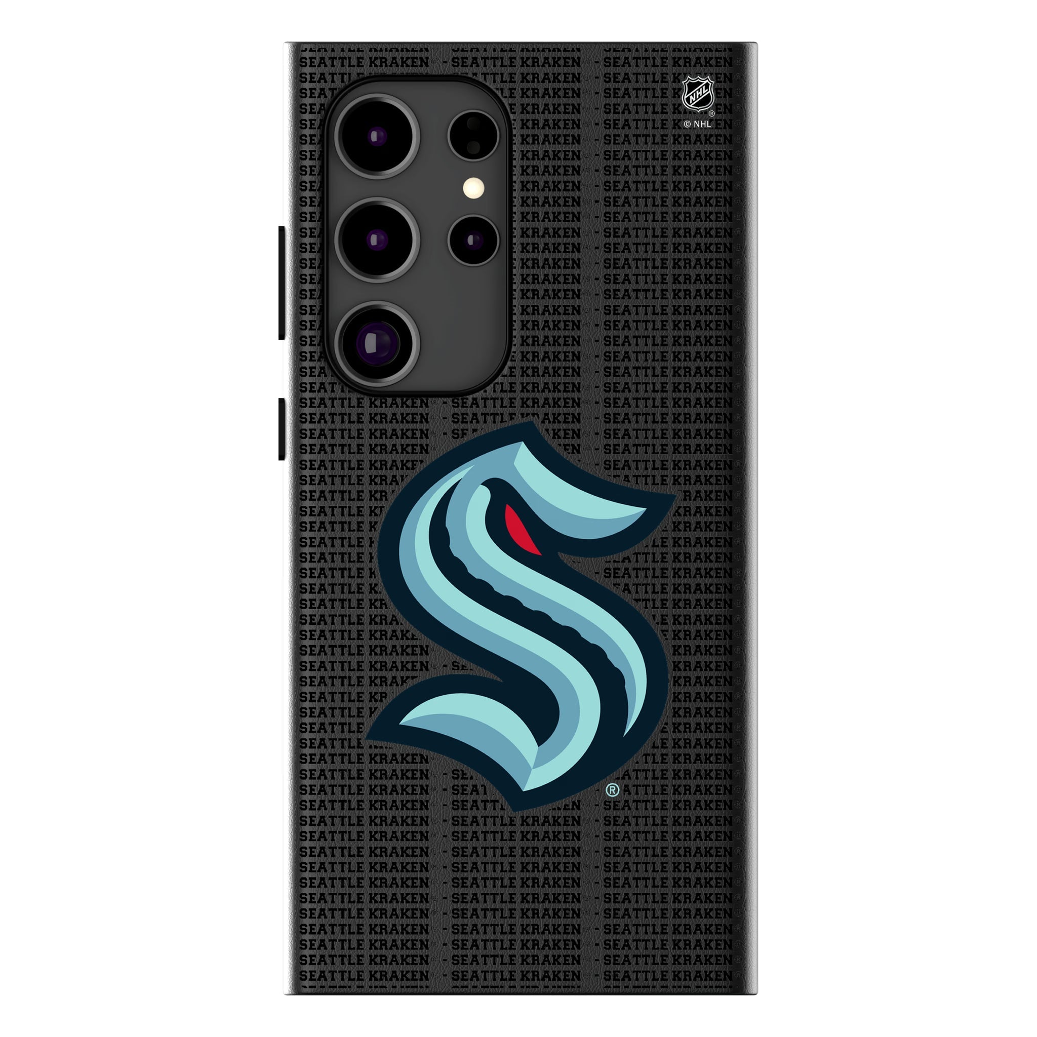 Seattle Kraken Text Backdrop MagSafe Compatible Phone Case for Samsung Galaxy 11