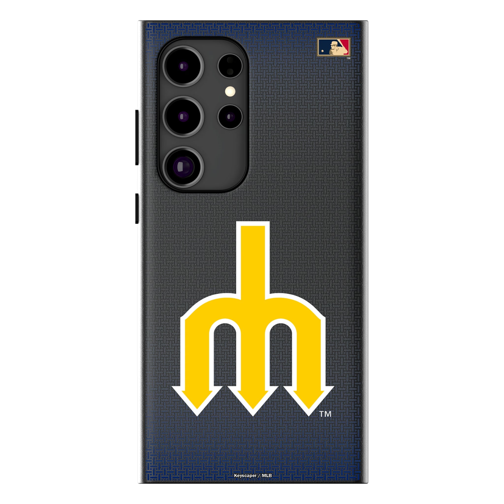 Seattle Mariners 1977-1980 - Cooperstown Collection Linen MagSafe Compatible Phone Case for Samsung Galaxy 11
