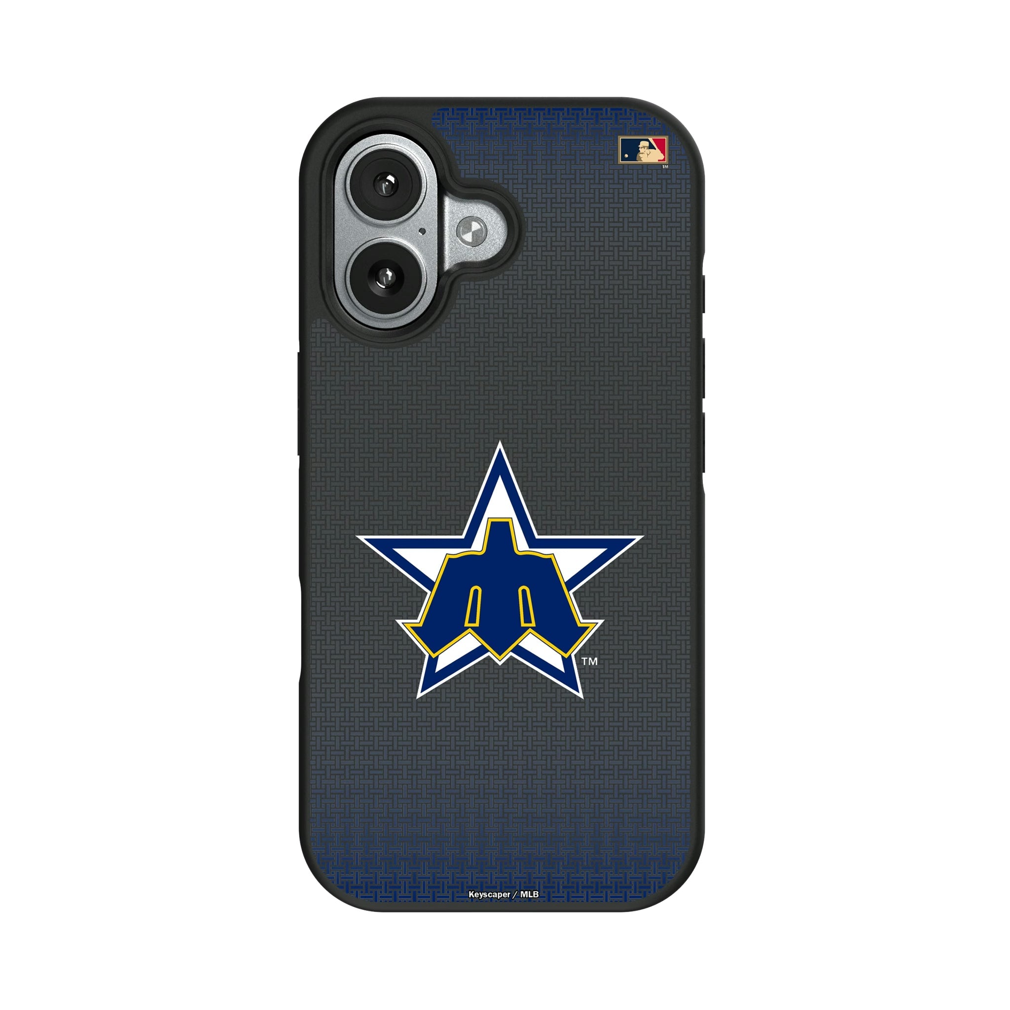 Seattle Mariners 1981-1986 - Cooperstown Collection Linen Bump Phone Case 8