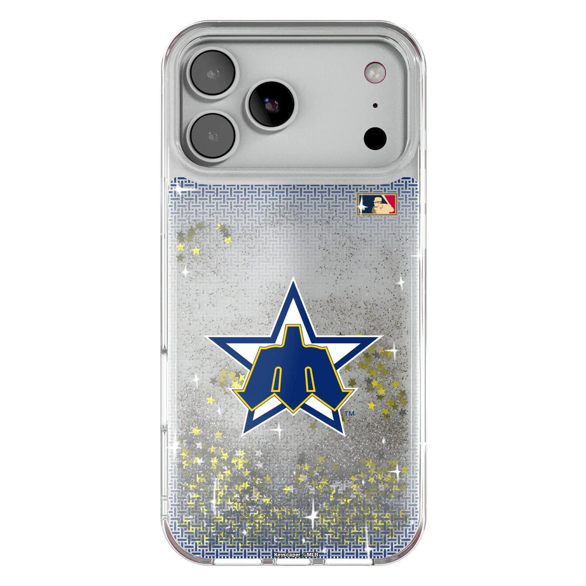 Seattle Mariners 1981-1986 - Cooperstown Collection Linen Glitter Phone Case 19