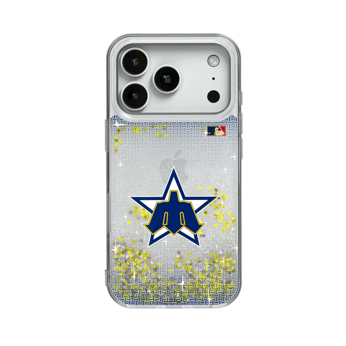 Seattle Mariners 1981-1986 - Cooperstown Collection Linen Glitter Phone Case 18