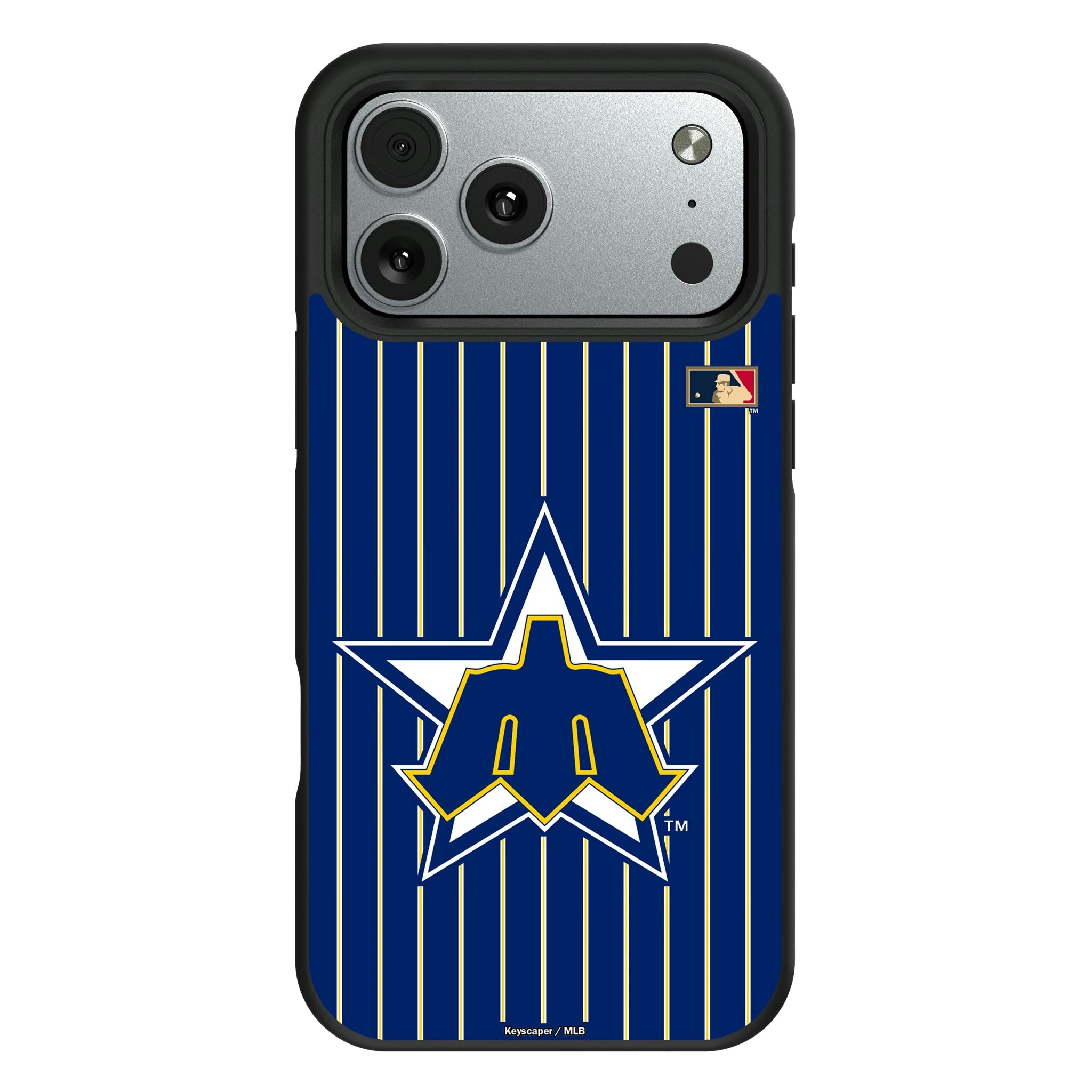 Seattle Mariners 1981-1986 - Cooperstown Collection Pinstripe Bump Phone Case 10