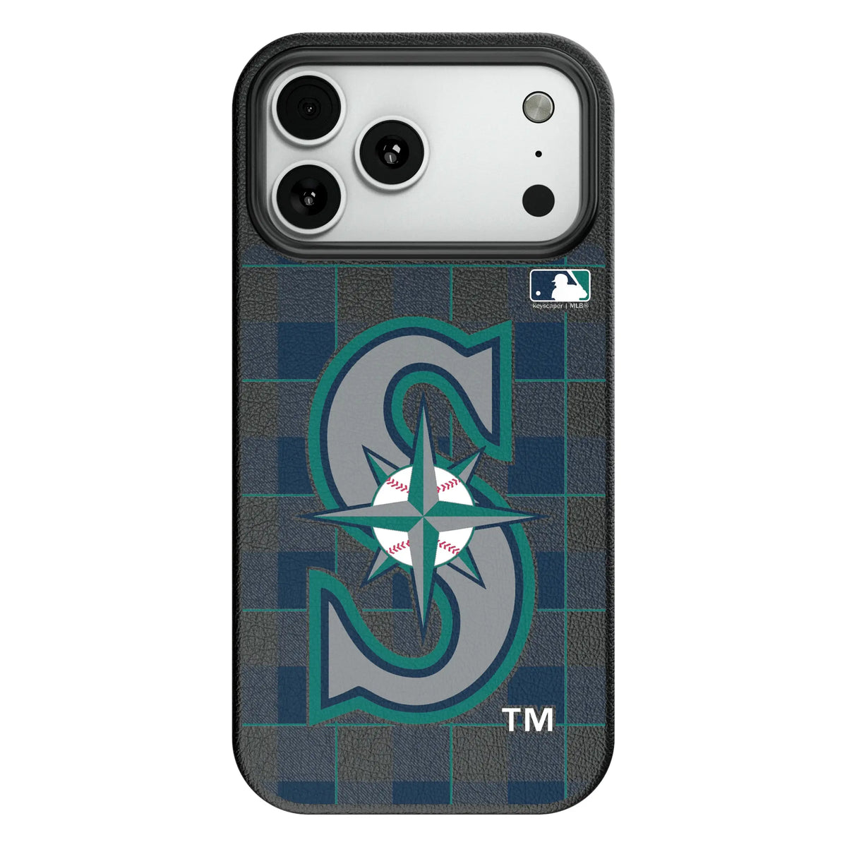 Seattle Mariners Plaid MagSafe Compatible Phone Case for Apple iPhone 8