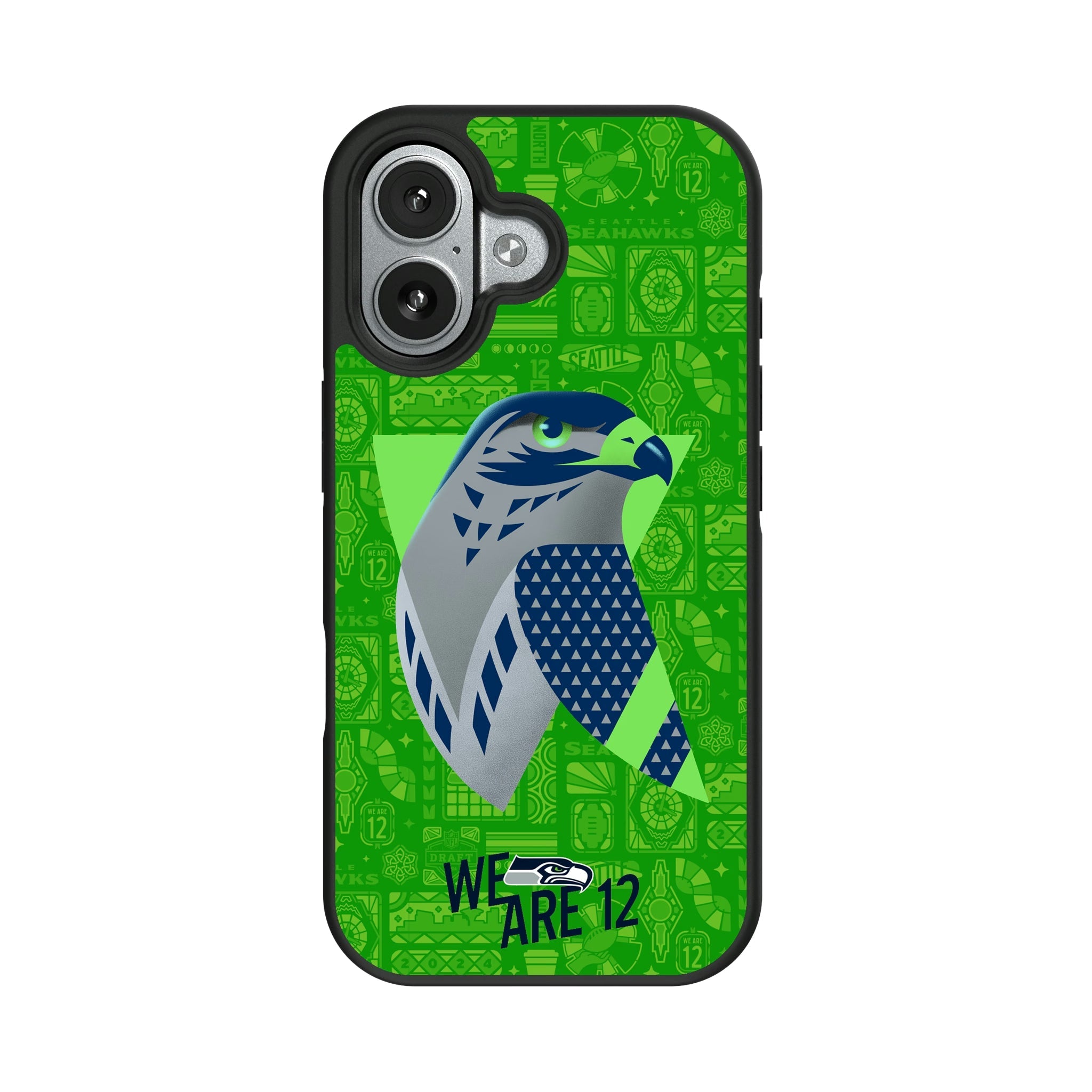 Seattle Seahawks 2024 Illustrated Limited Edition Bump Phone Case 19