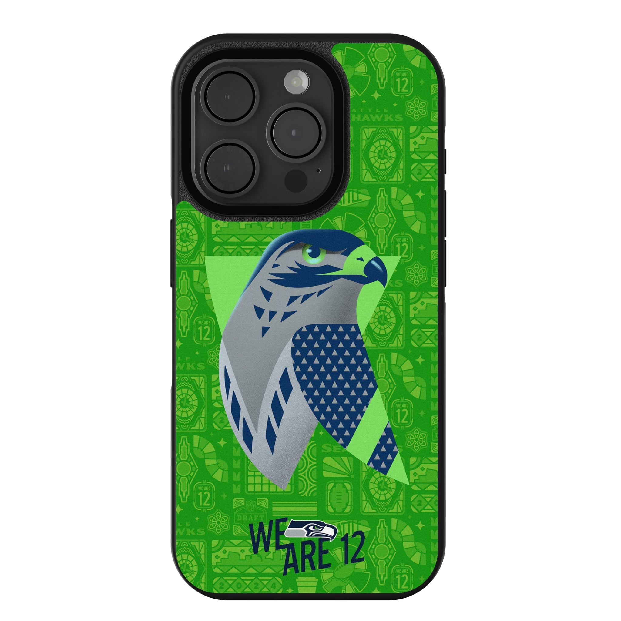 Seattle Seahawks 2024 Illustrated Limited Edition Bump Phone Case 11
