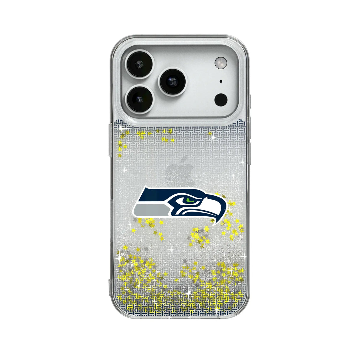 Seattle Seahawks Linen Glitter Phone Case 18